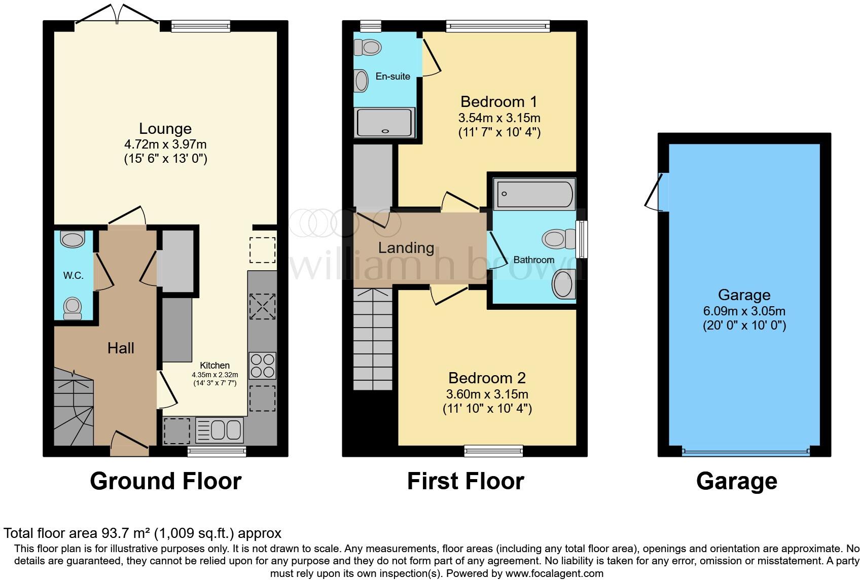 Walnut Tree Road, Mattishall, Dereham floorplan