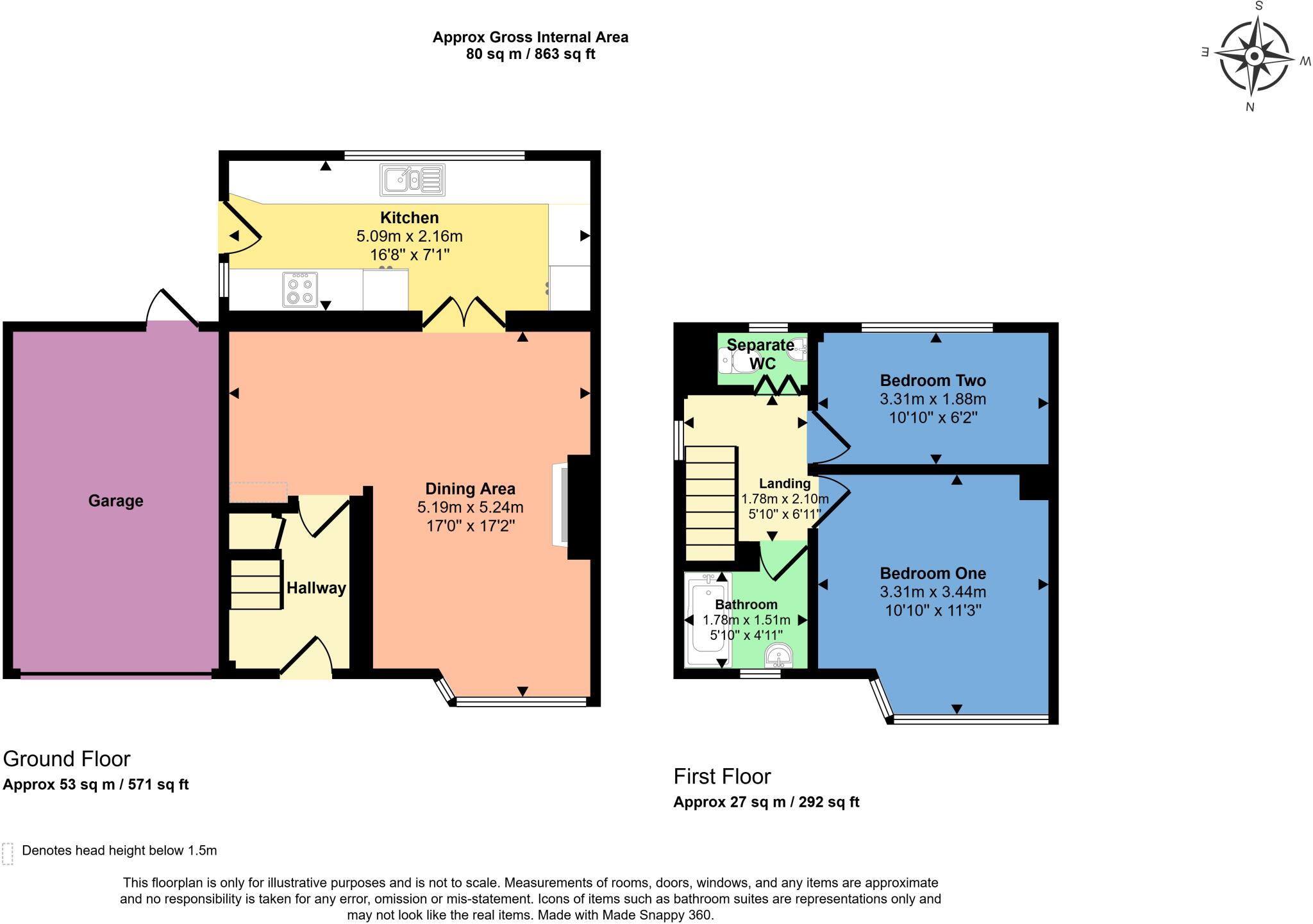 Sandringham Avenue, Earl Shilton floorplan