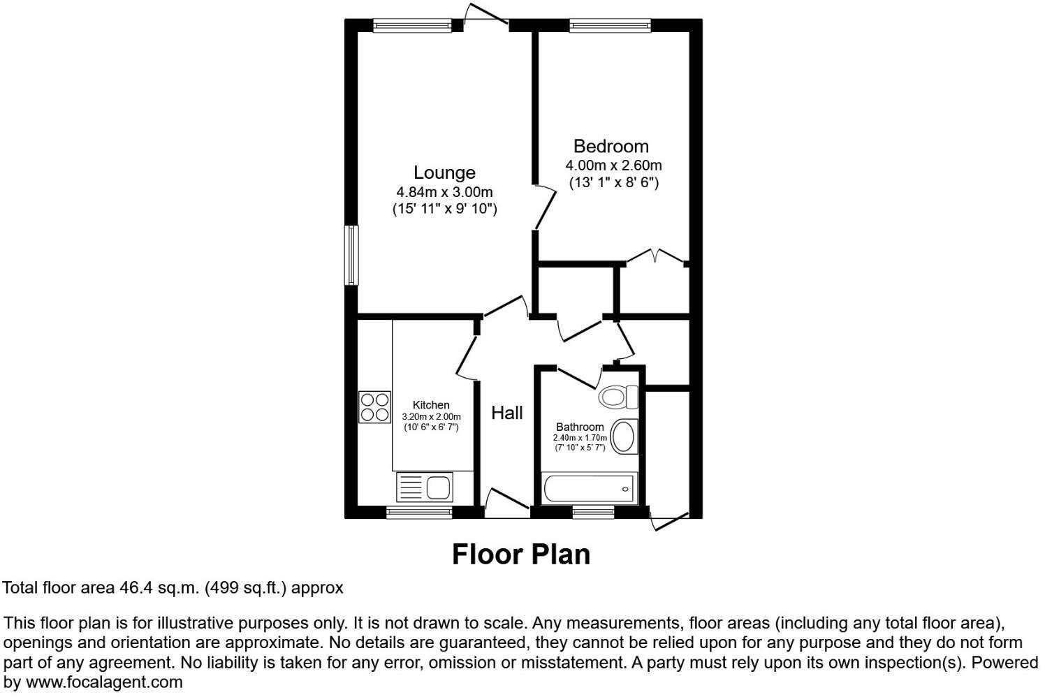 Hampsthwaite Road, Harrogate floorplan