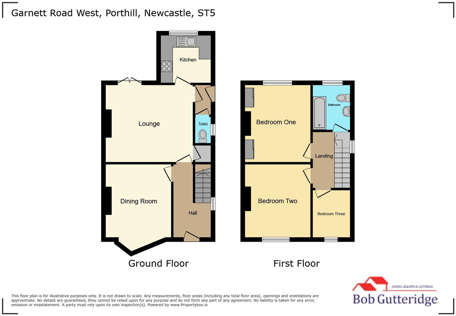 Garnett Road West, Porthill, Newcastle floorplan