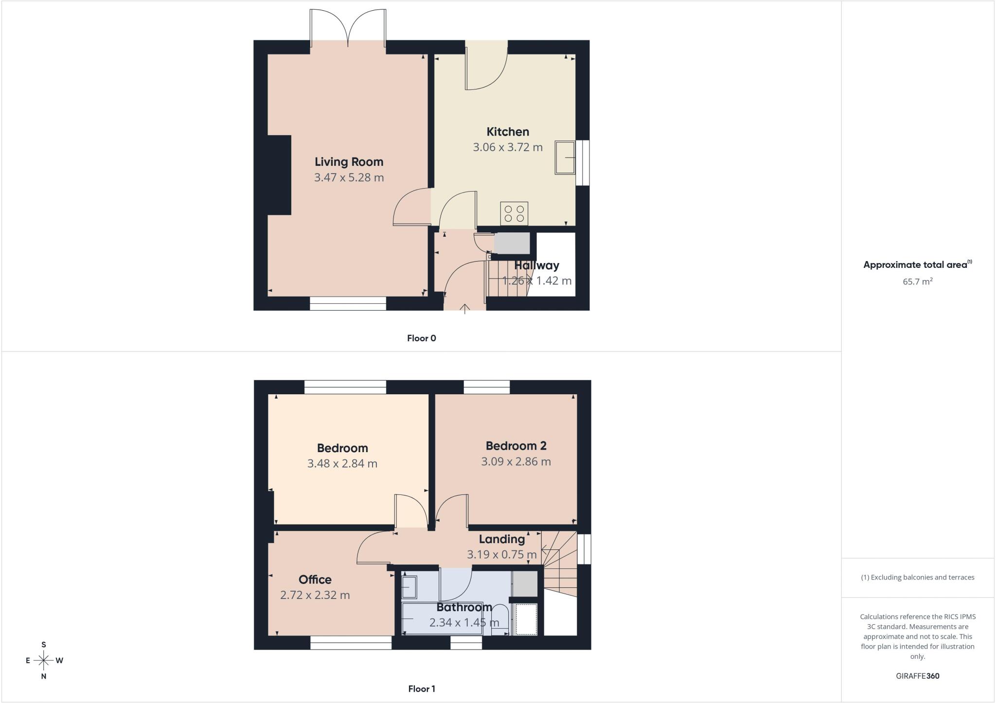 Darlington Road, Rochdale, OL11 floorplan