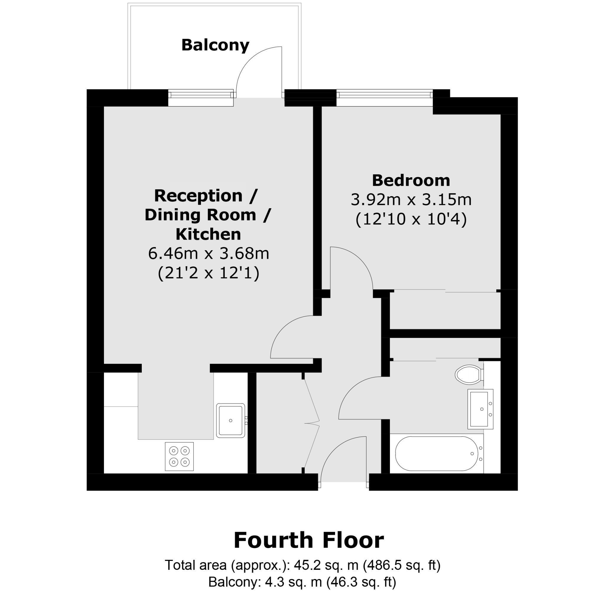 Pegasus Way, Gillingham, Kent, ME7 floorplan