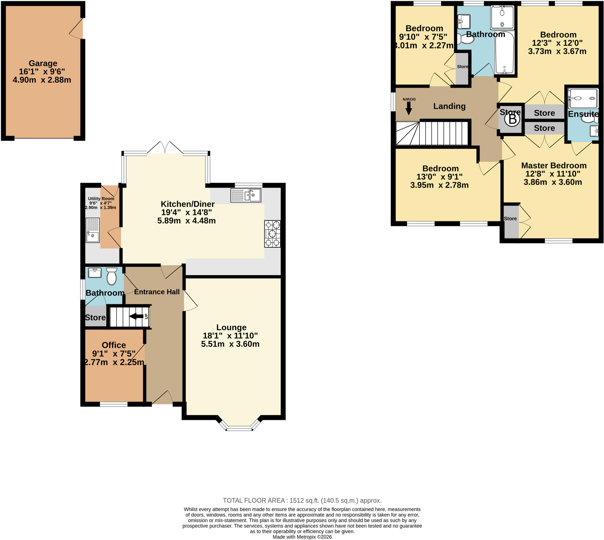 Russett Lane, Faversham, Kent, ME13 floorplan
