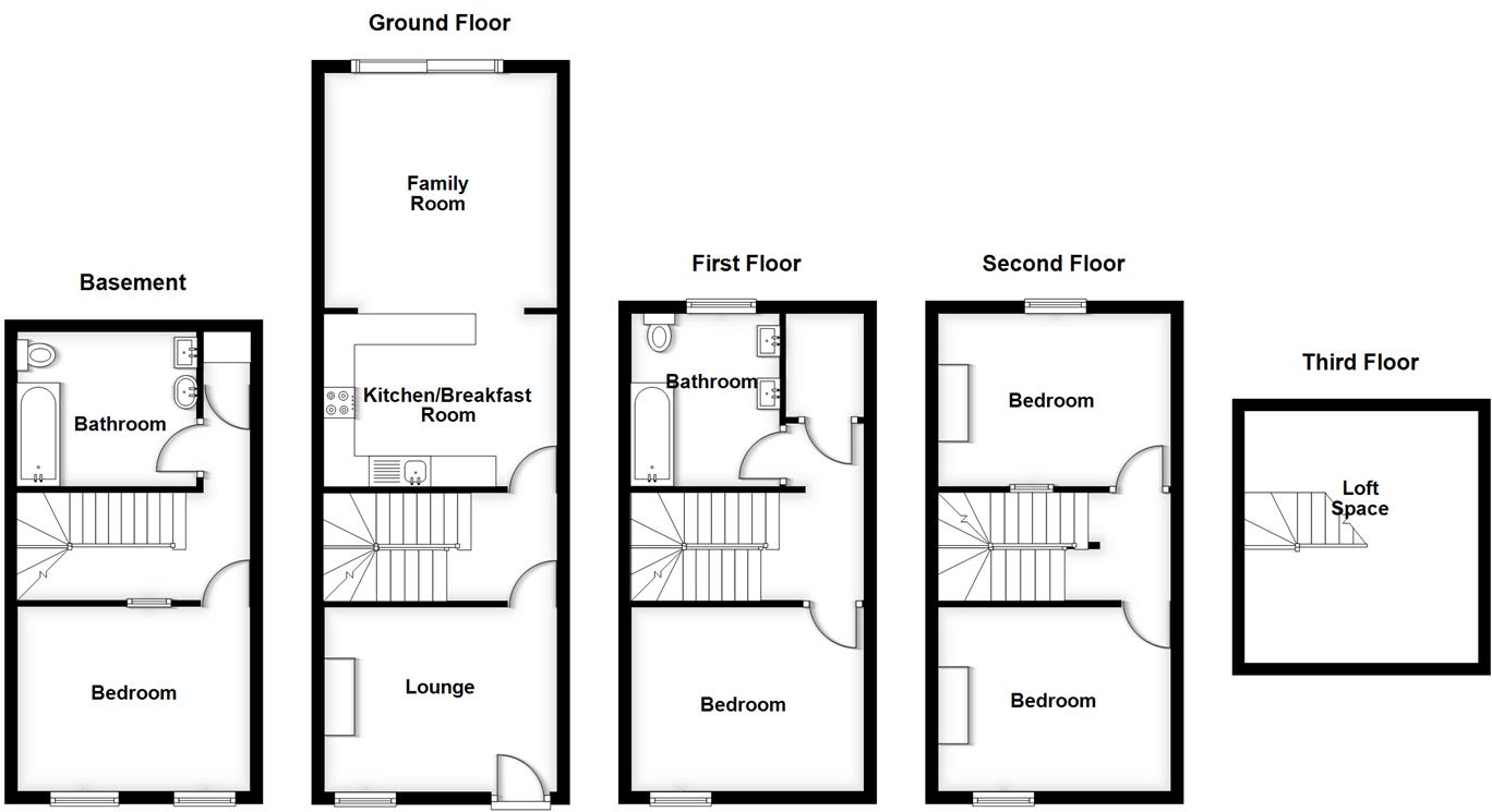 Abbey Foregate, Shrewsbury floorplan