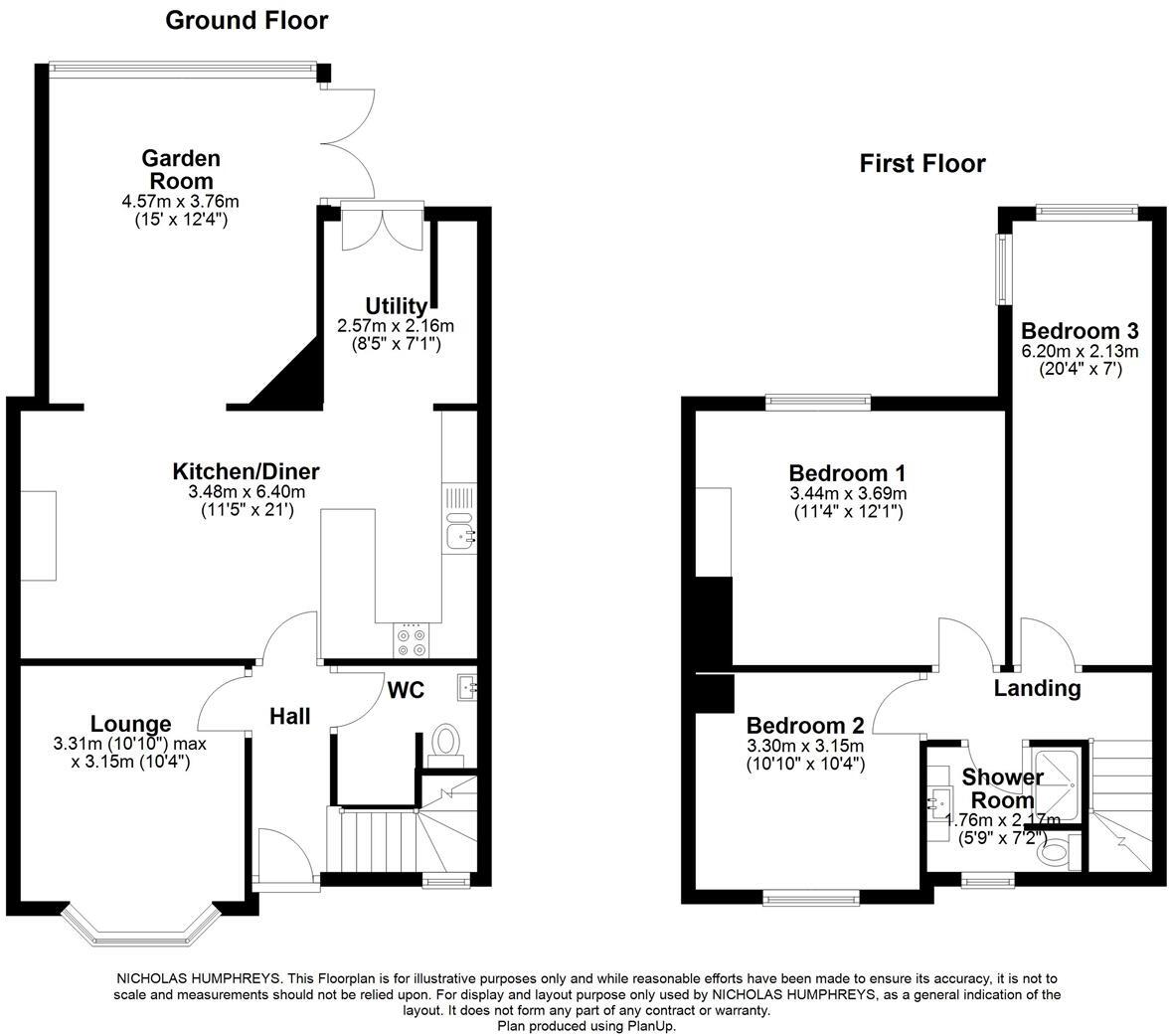 Park Lane, Tutbury, Burton-On-Trent floorplan