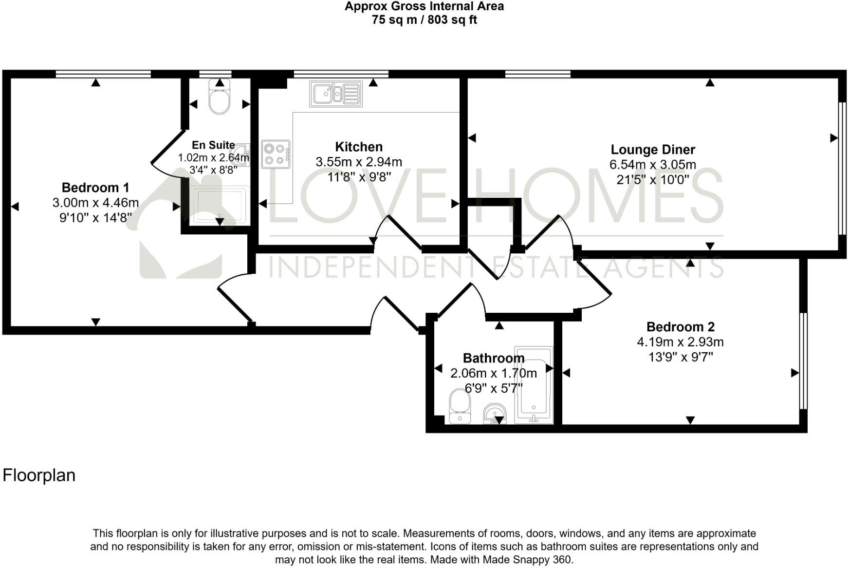 Archery Gardens, Garstang, Lancashire, PR3 floorplan