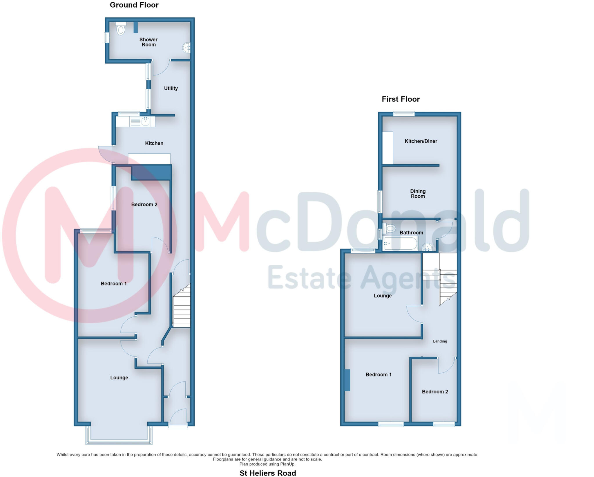 St Heliers Road, Blackpool, FY1 6JD floorplan