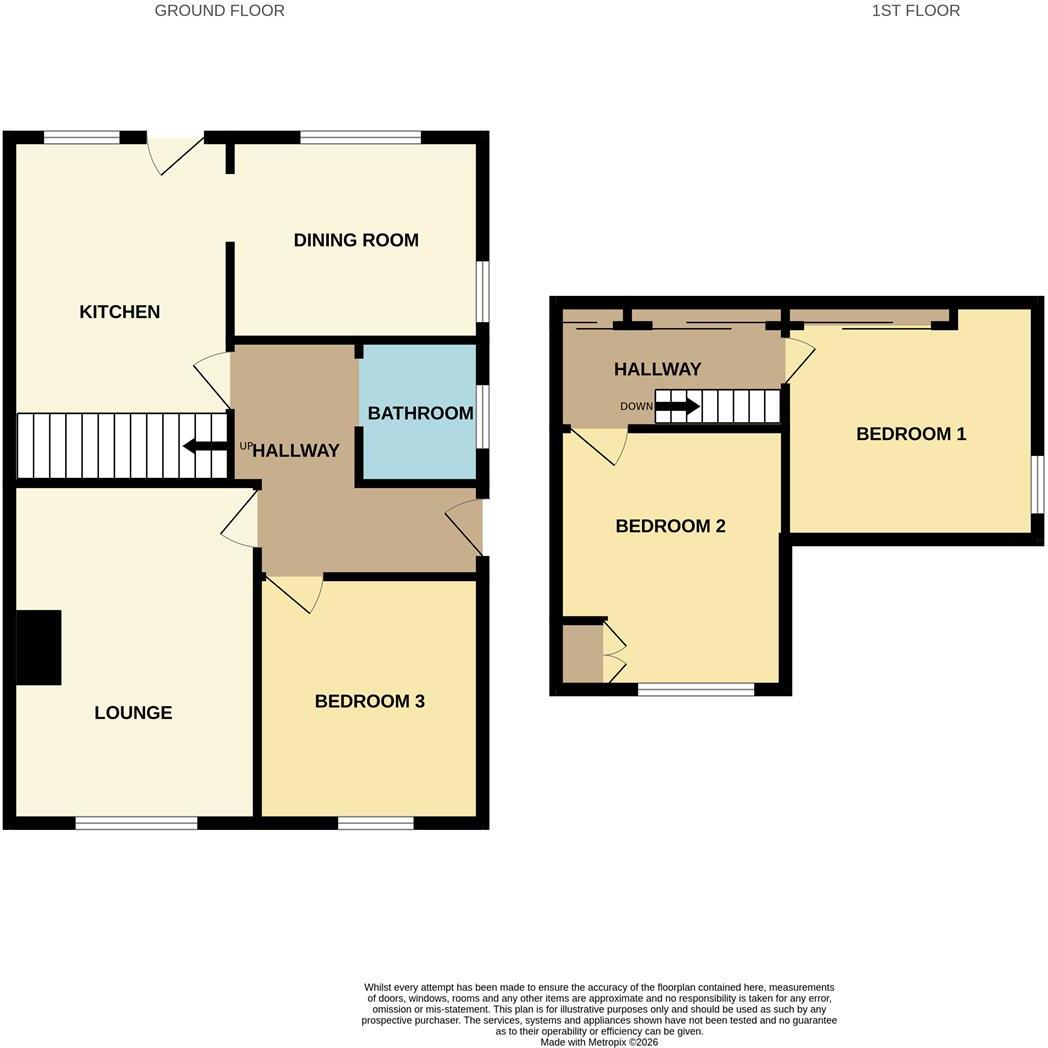 Cawood Crescent, Skirlaugh floorplan