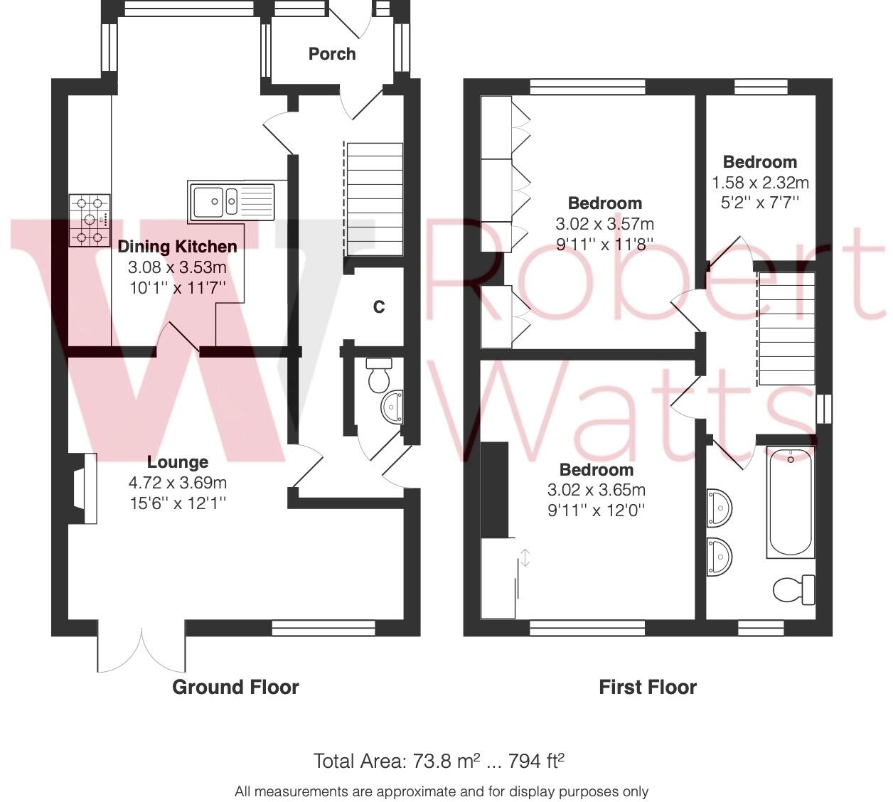 Reevy Road, Wibsey, Bradford, BD6 floorplan