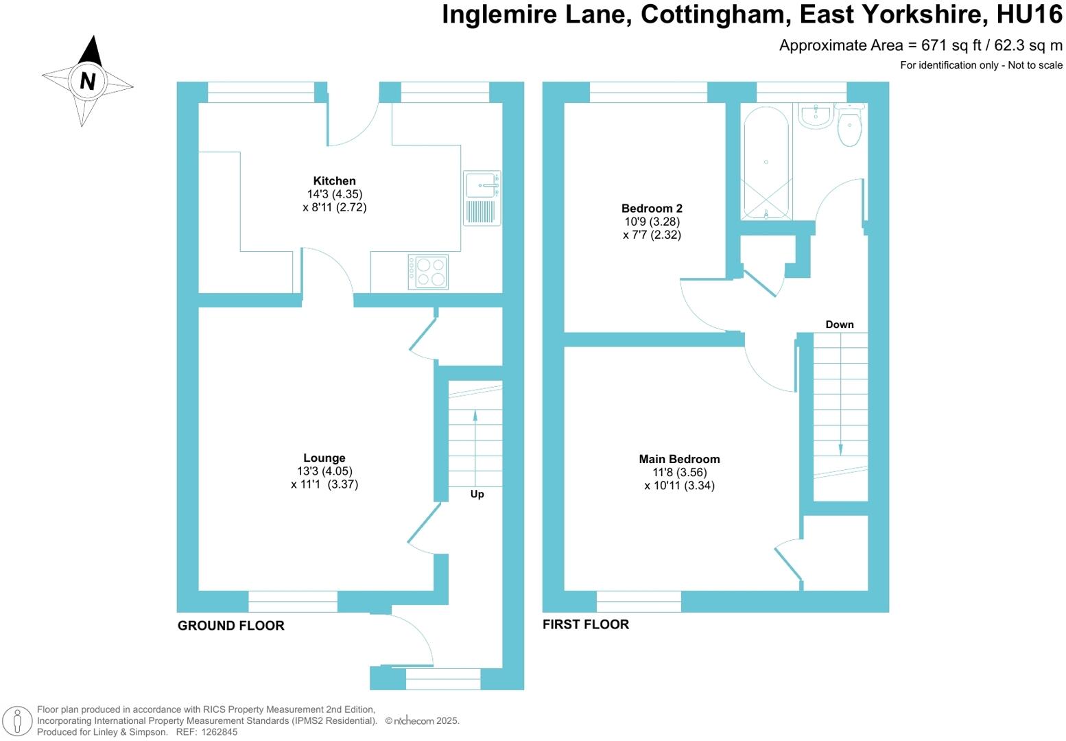 Inglemire Lane, Cottingham, East Riding of Yorkshi, HU16 floorplan