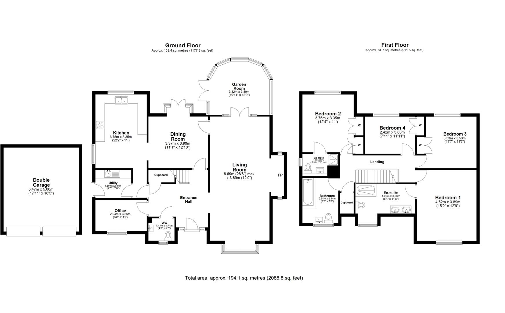 Peckleton View, Desford floorplan