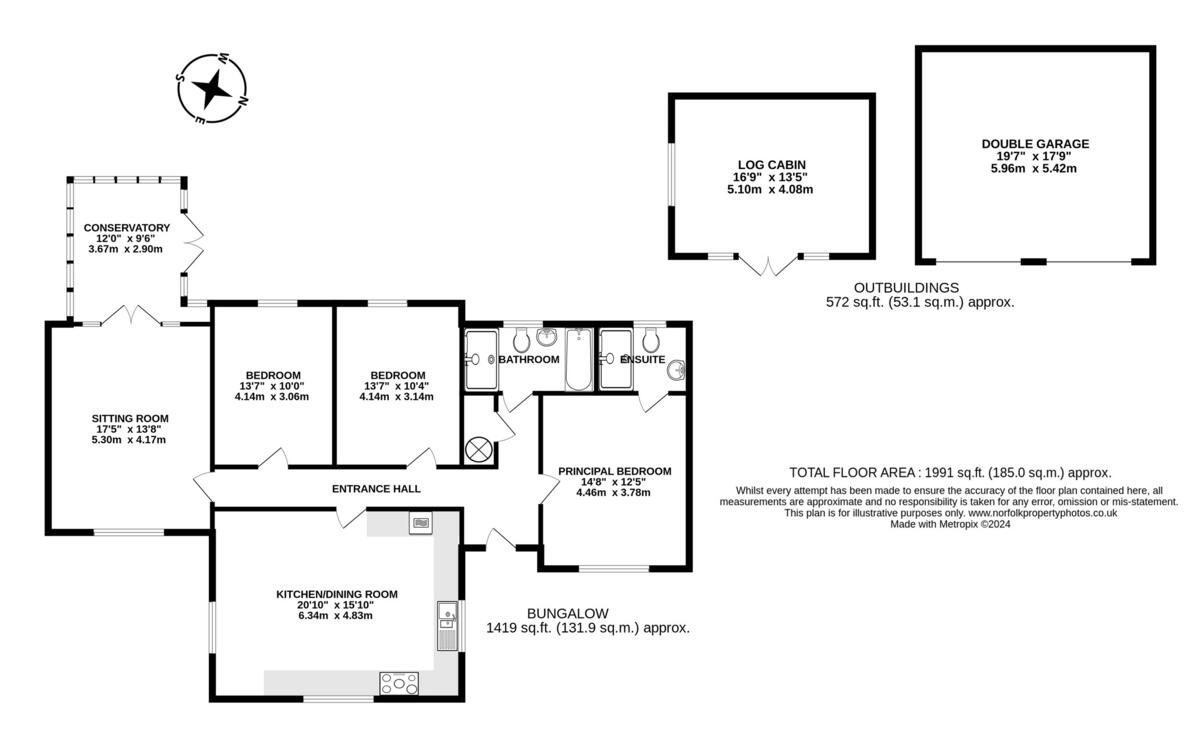 Hale Road, Thetford, IP25 7 floorplan