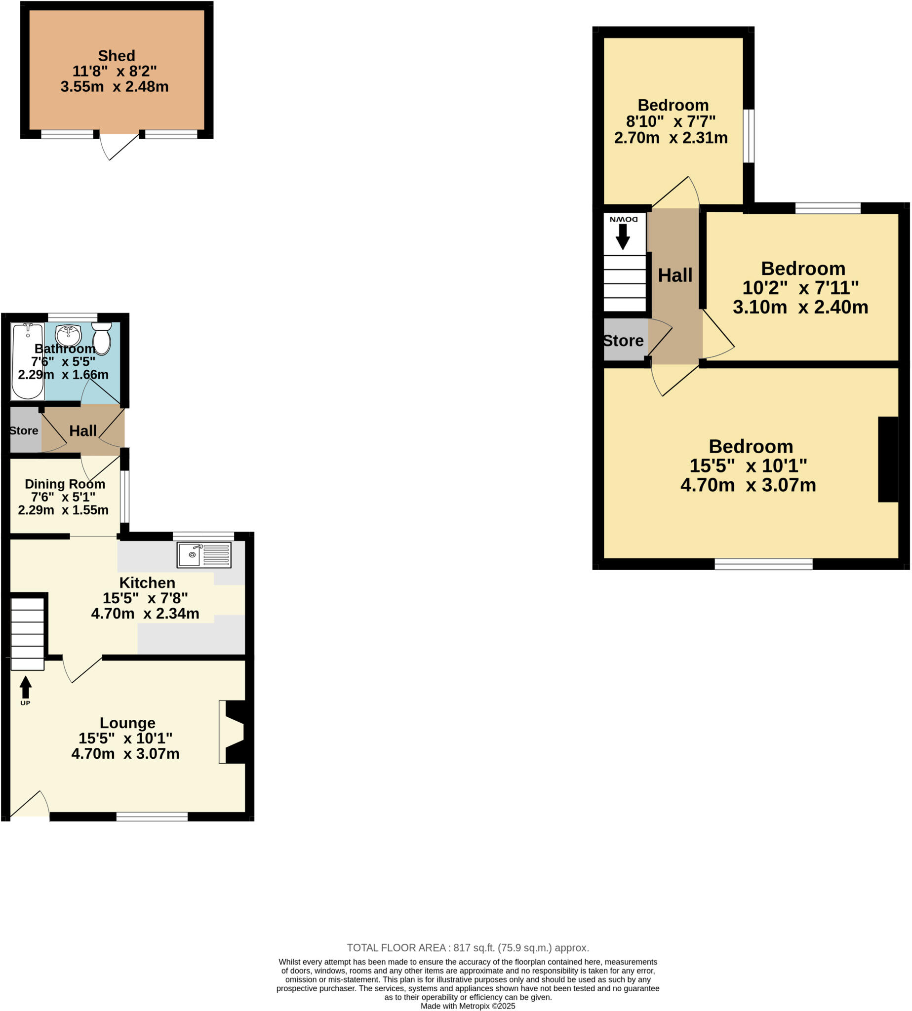 Edgar Road, Canterbury, Kent, CT1 floorplan