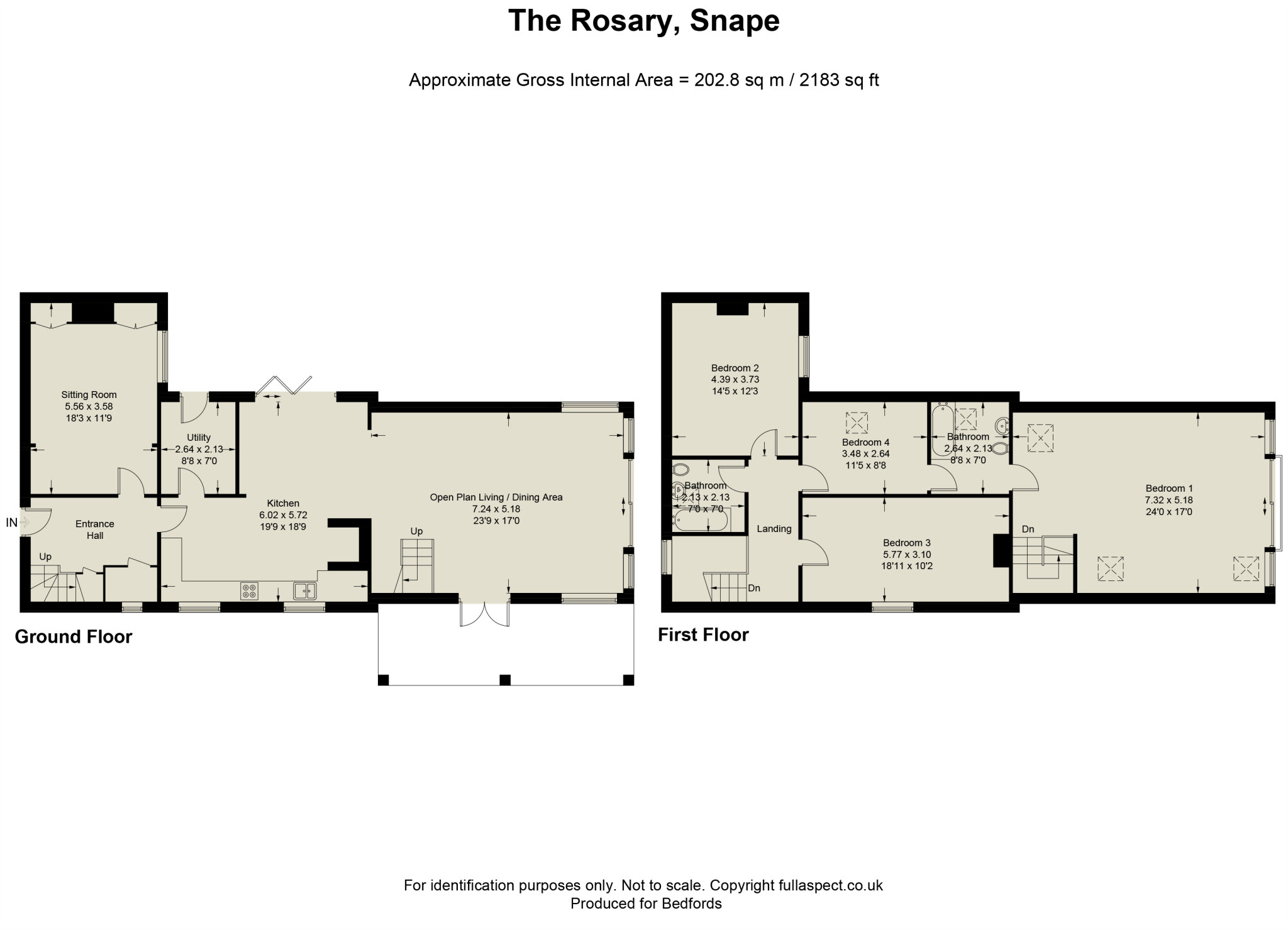 Snape, Suffolk floorplan
