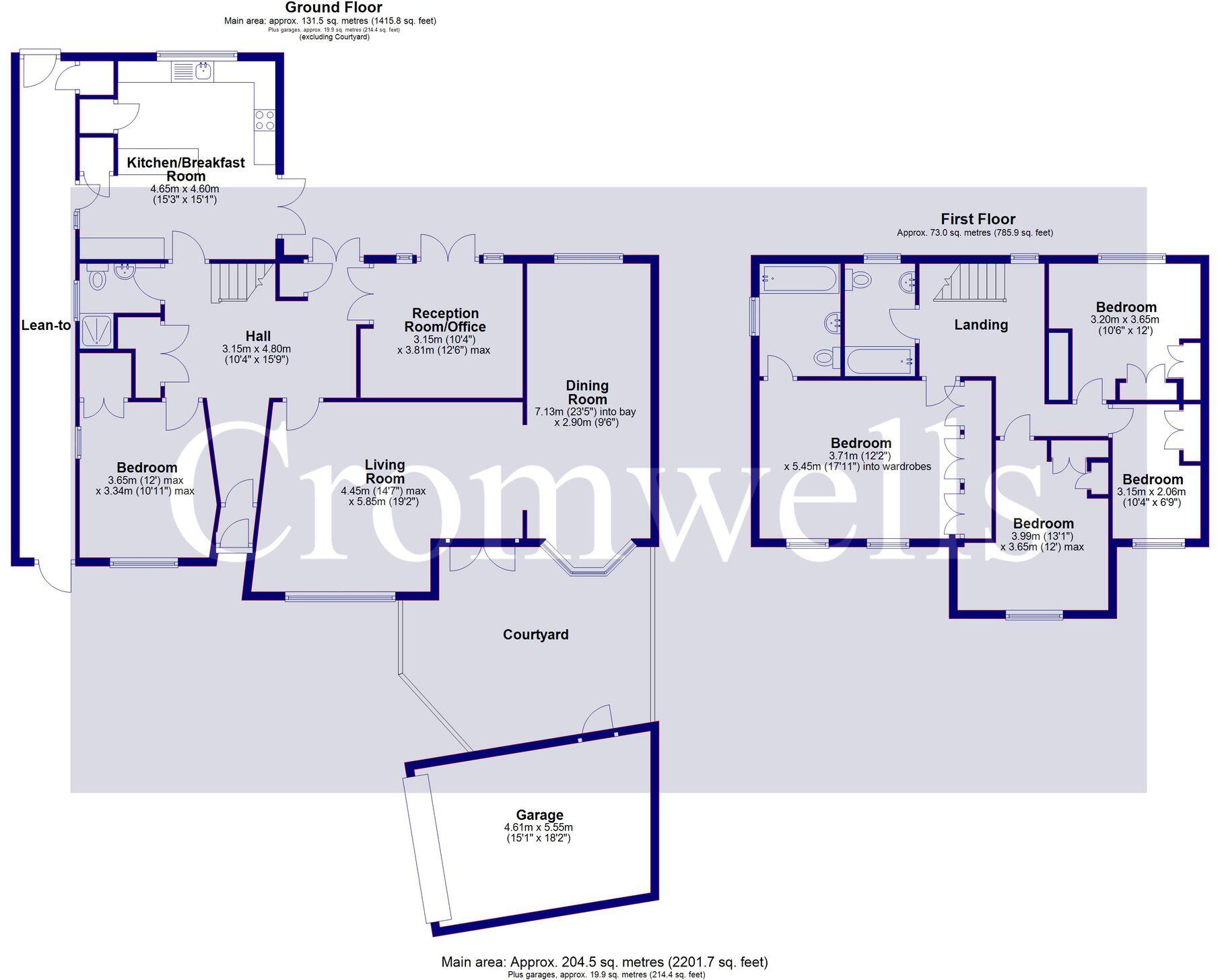 Manor Road, Cheam, SM2 floorplan