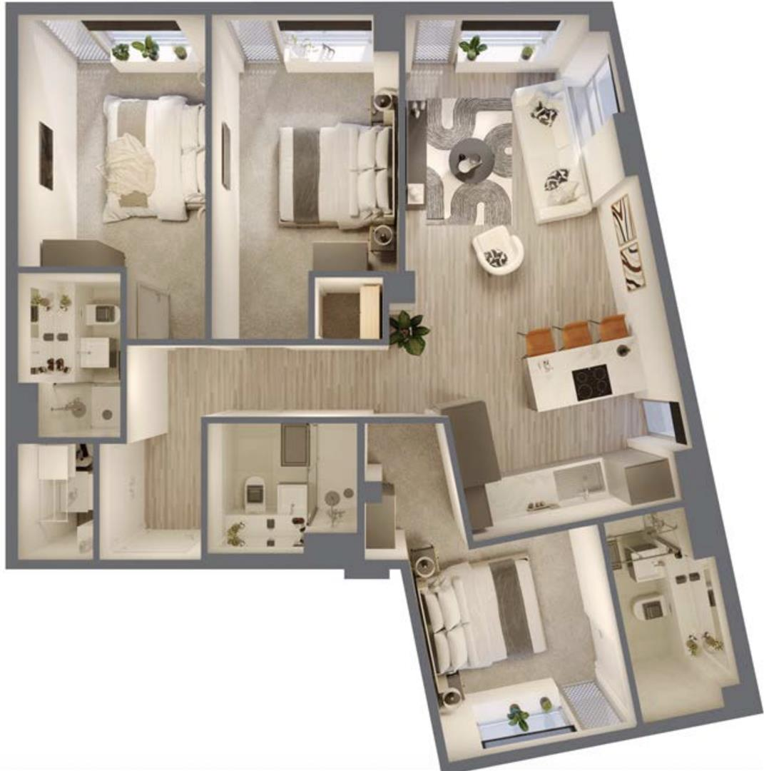 9 Great Ducie Street, M3 floorplan