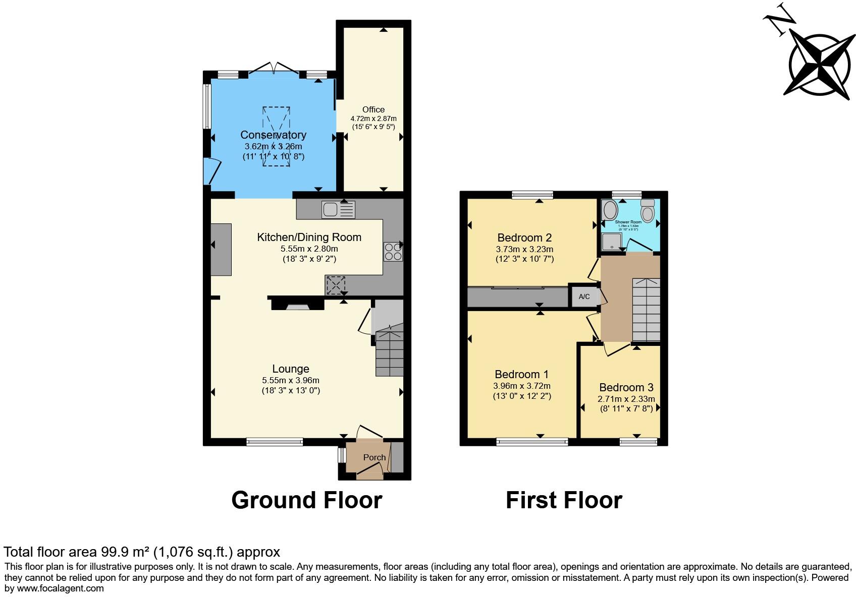 Aikman Avenue, Leicester, LE3 floorplan