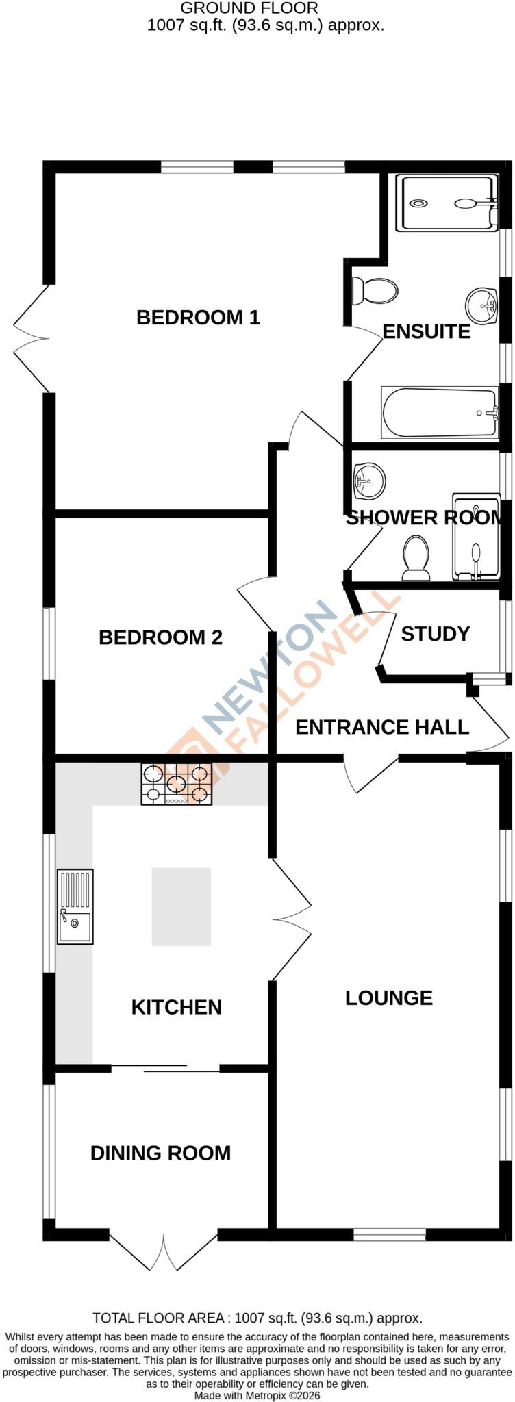 Yarwell Mill, Yarwell, PE8 floorplan