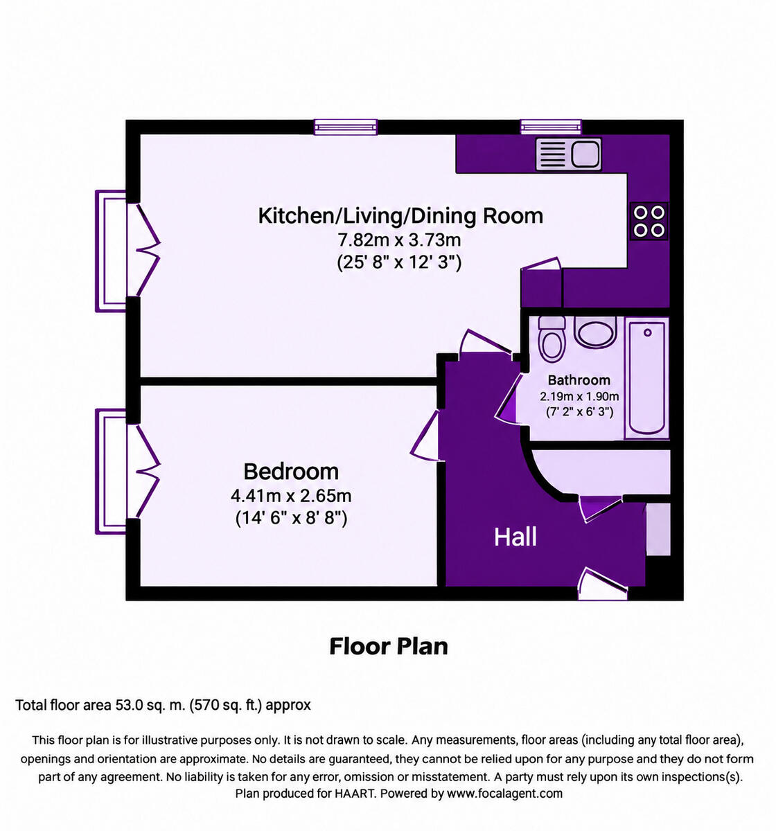 Mackintosh Street, Bromley floorplan