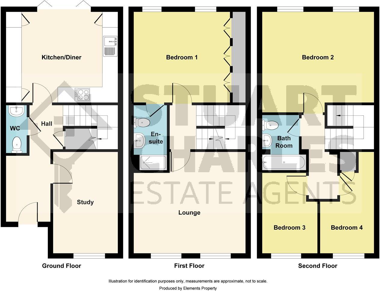 Gunnell Road, Corby floorplan