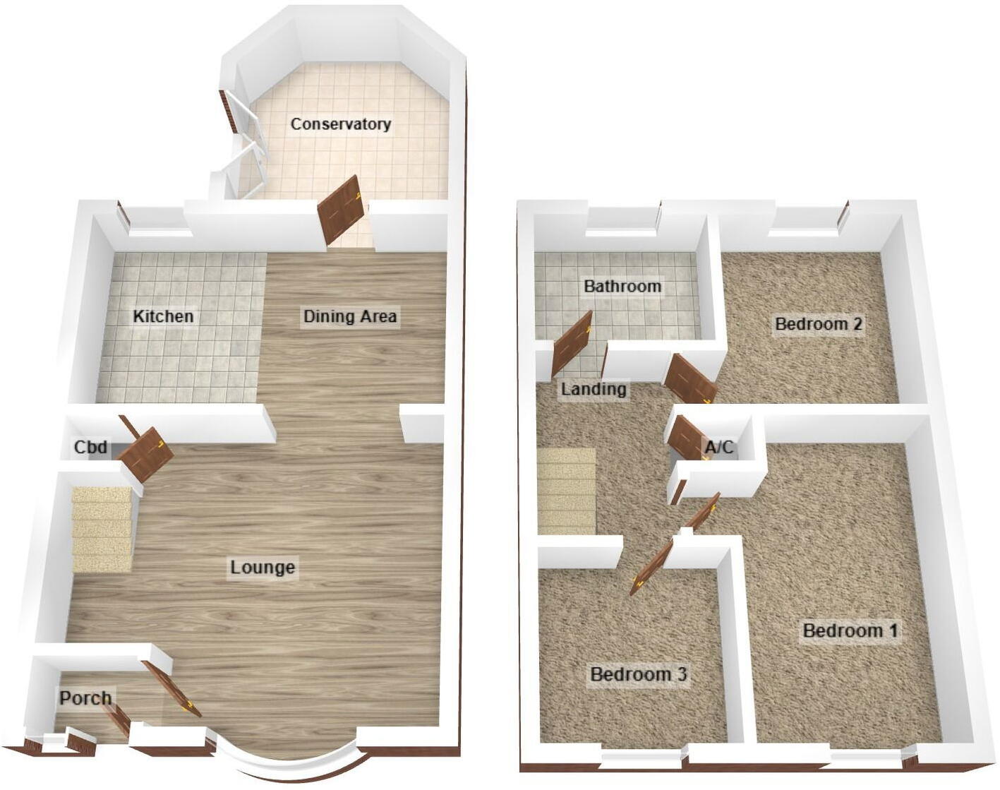 Garden Close, Llanbradach, Caerphilly, CF83 3NA floorplan