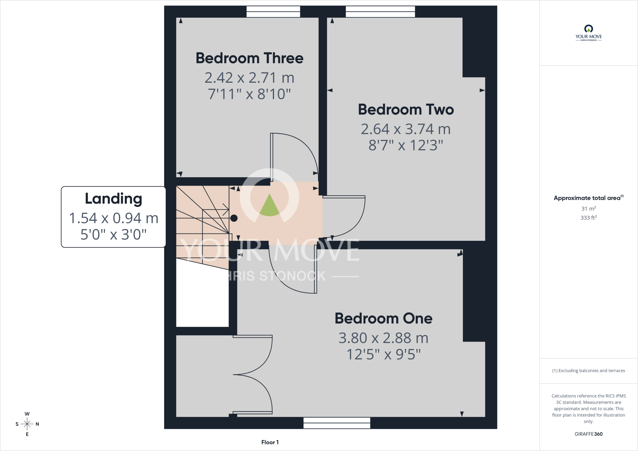 Twizell Avenue, Blaydon, NE21 floorplan