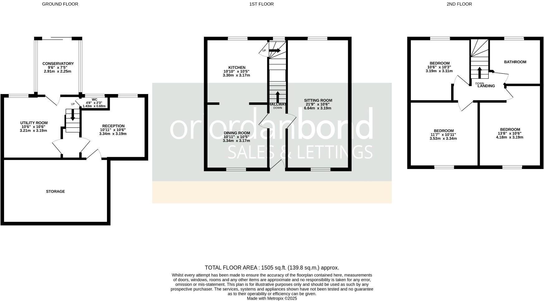 The Leys, Roade, Northamptonshire NN7 floorplan
