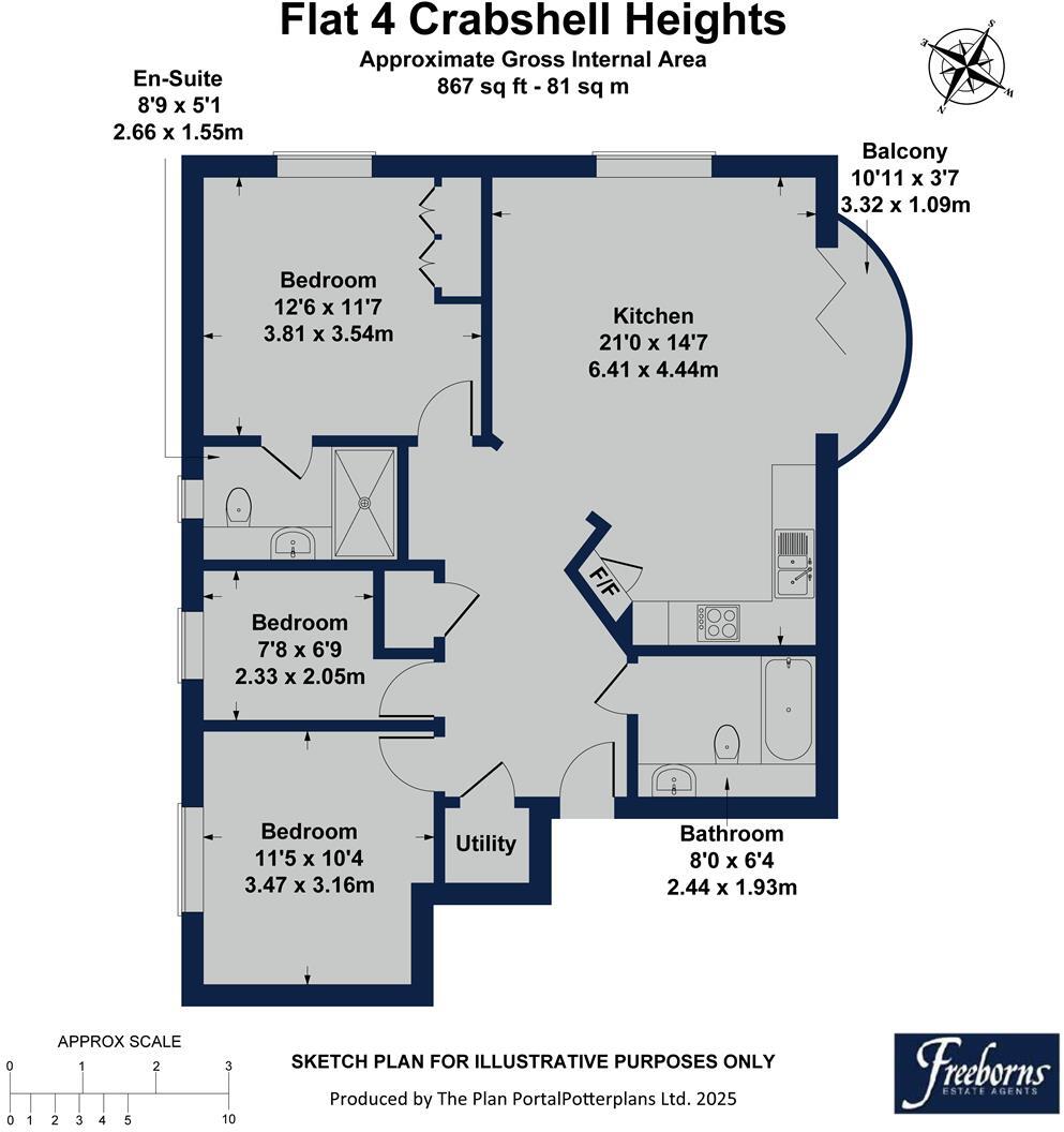 Embankment Road, Kingsbridge floorplan