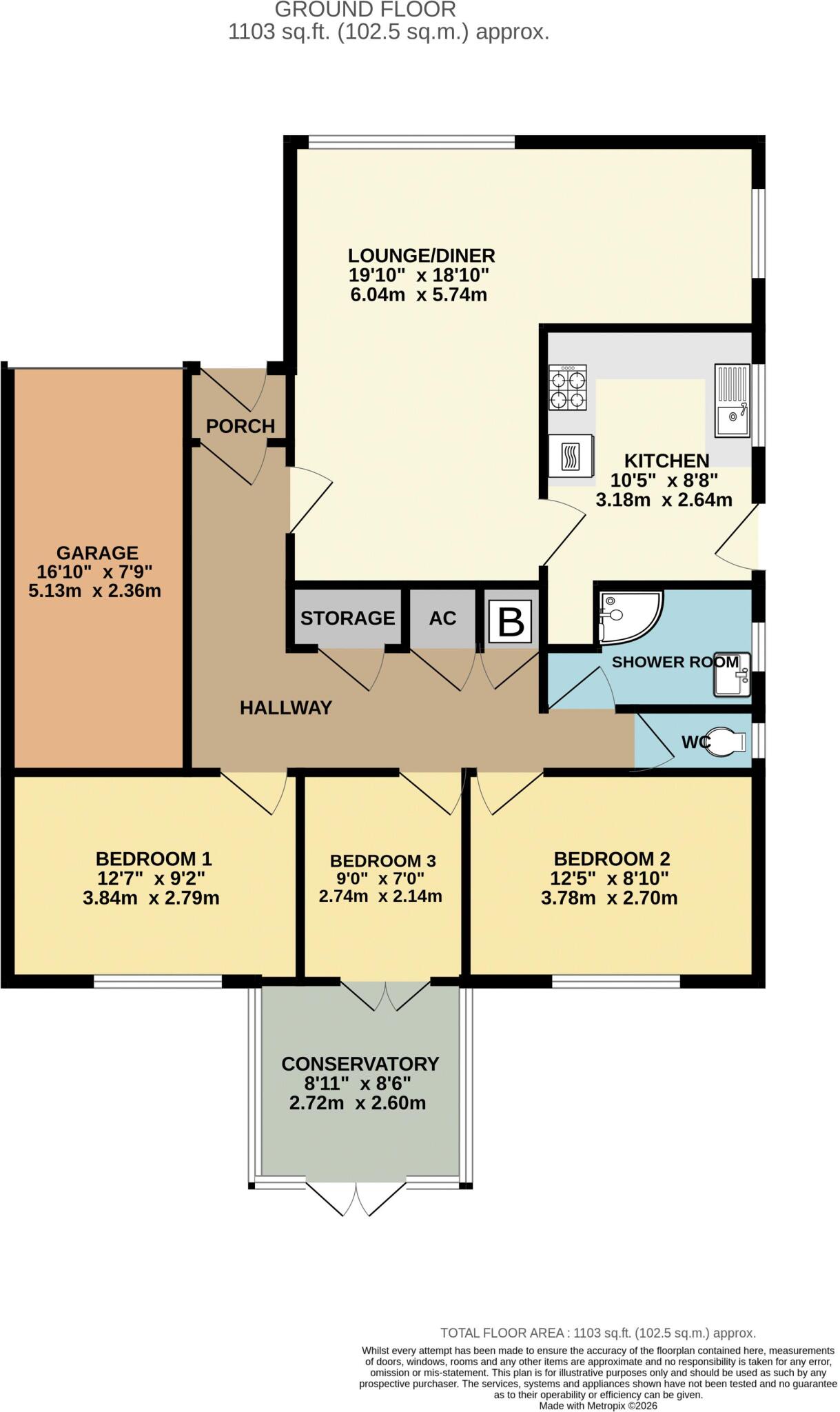 Westfield Approach, North Greetwell, Lincoln floorplan