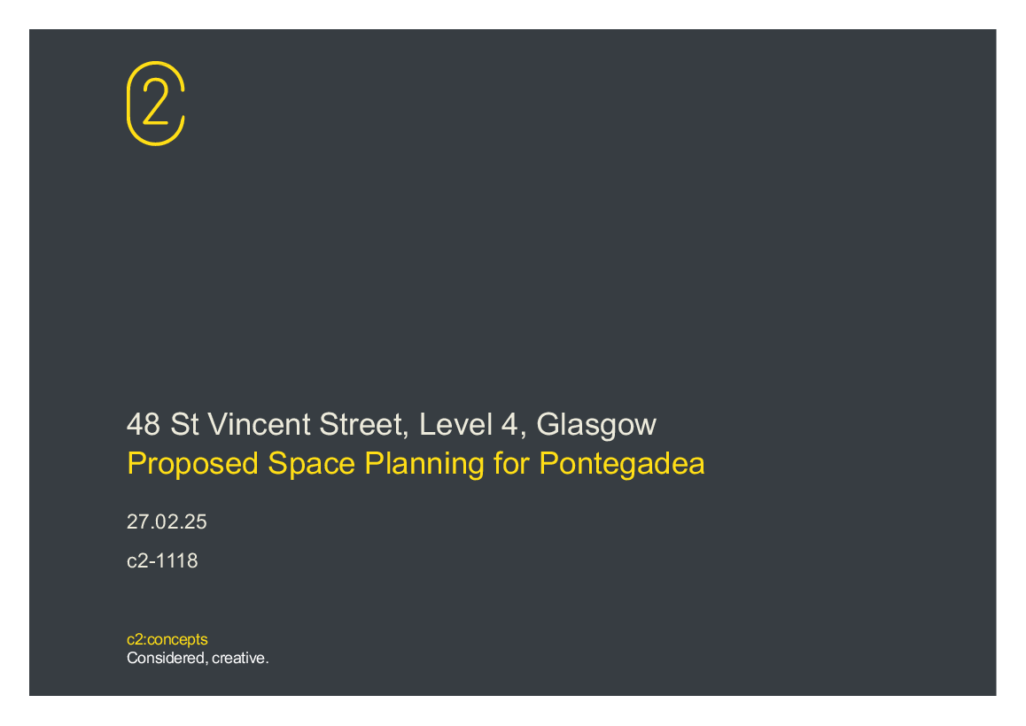 4th Floor - Proposed Space Planning
