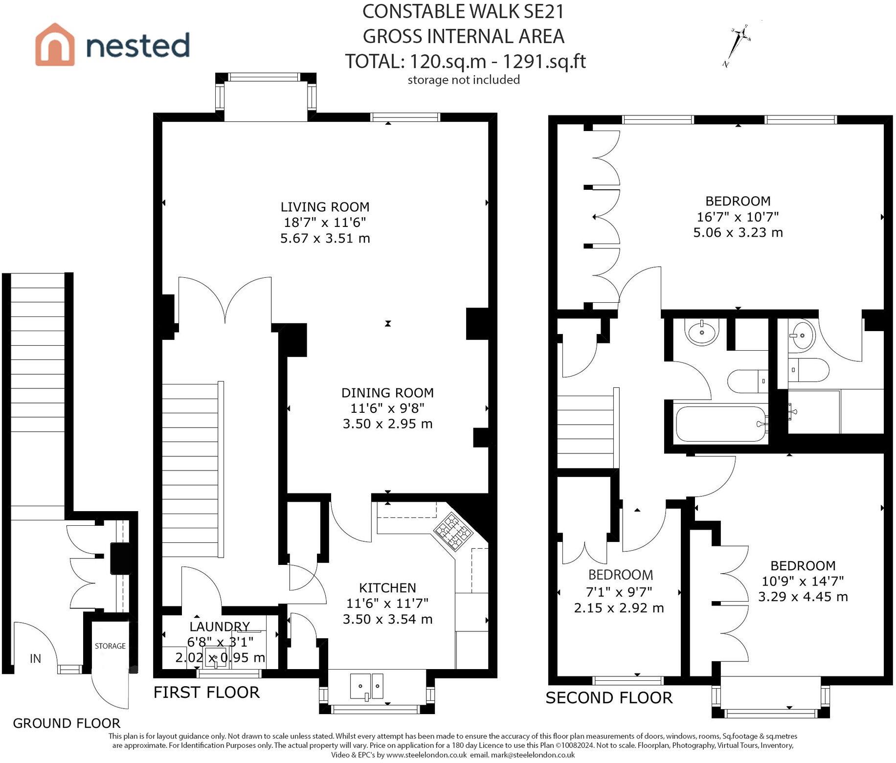 College Road, London, SE21 floorplan