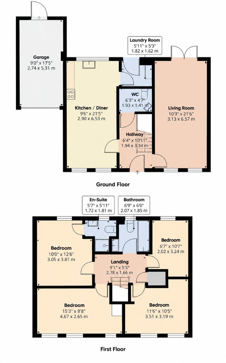 Rees Way, Lawley, Telford, TF4 floorplan