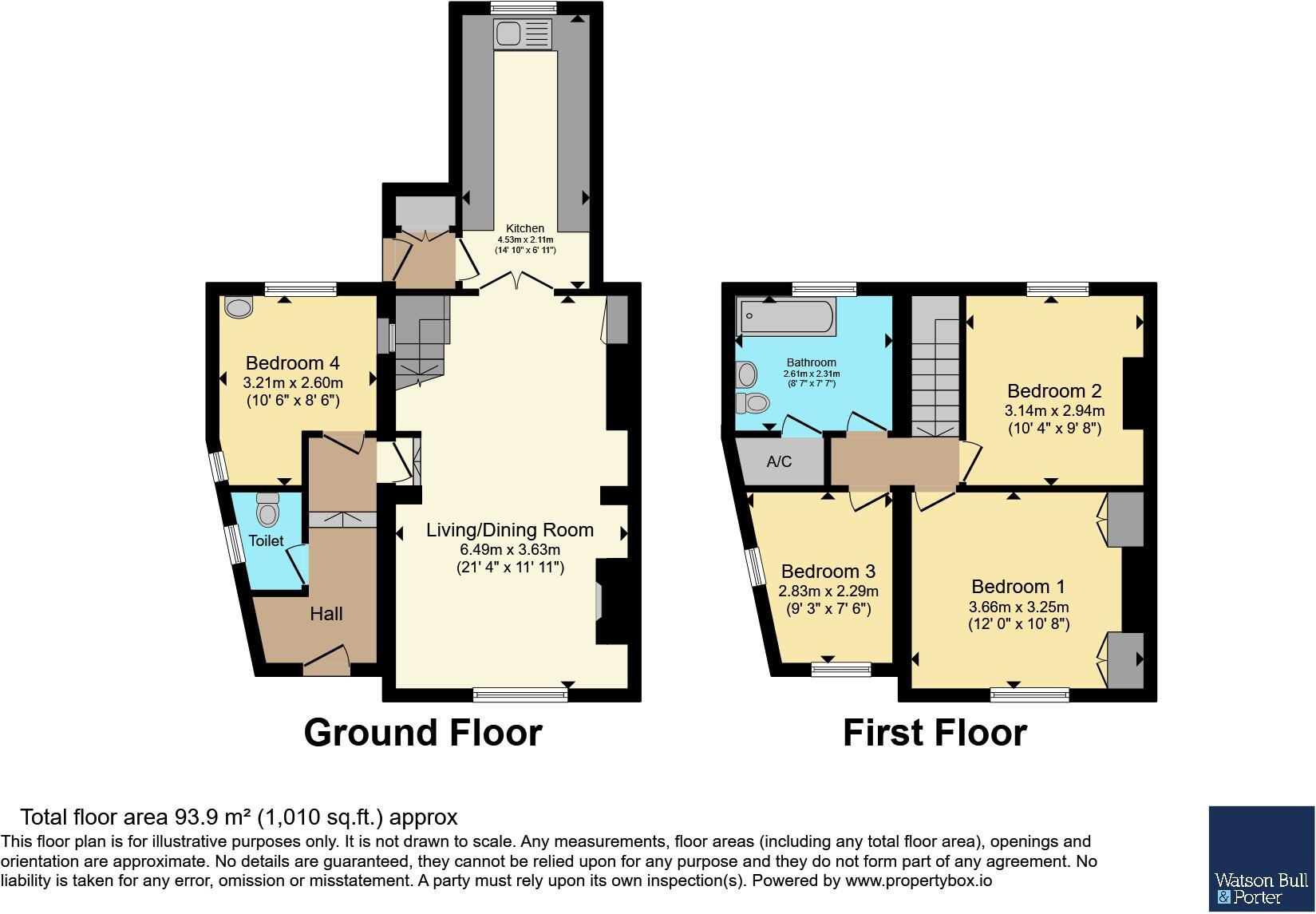 Upper Road, Adgestone, Isle of Wight, PO36 floorplan