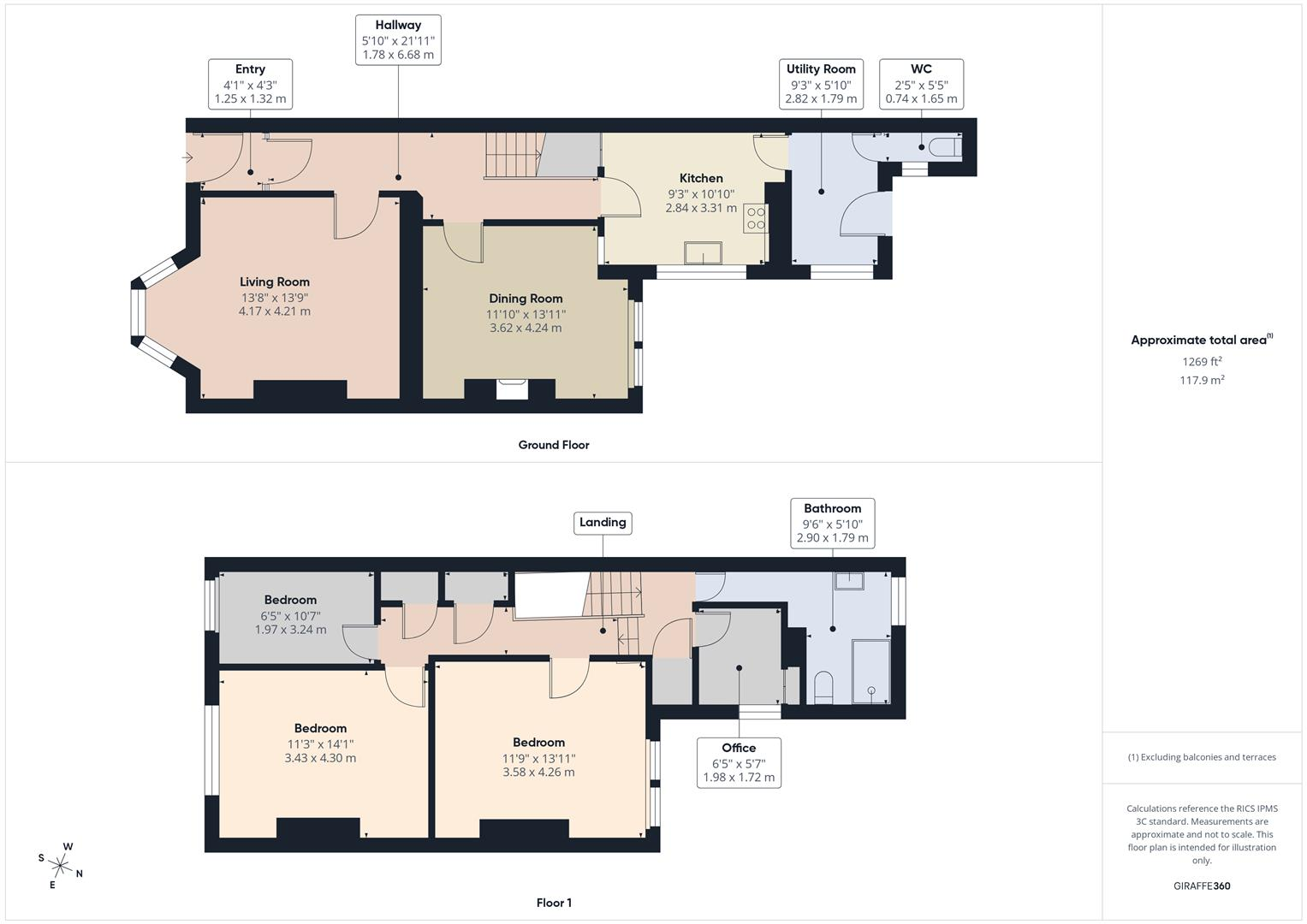 Beach Avenue, Whitley Bay floorplan