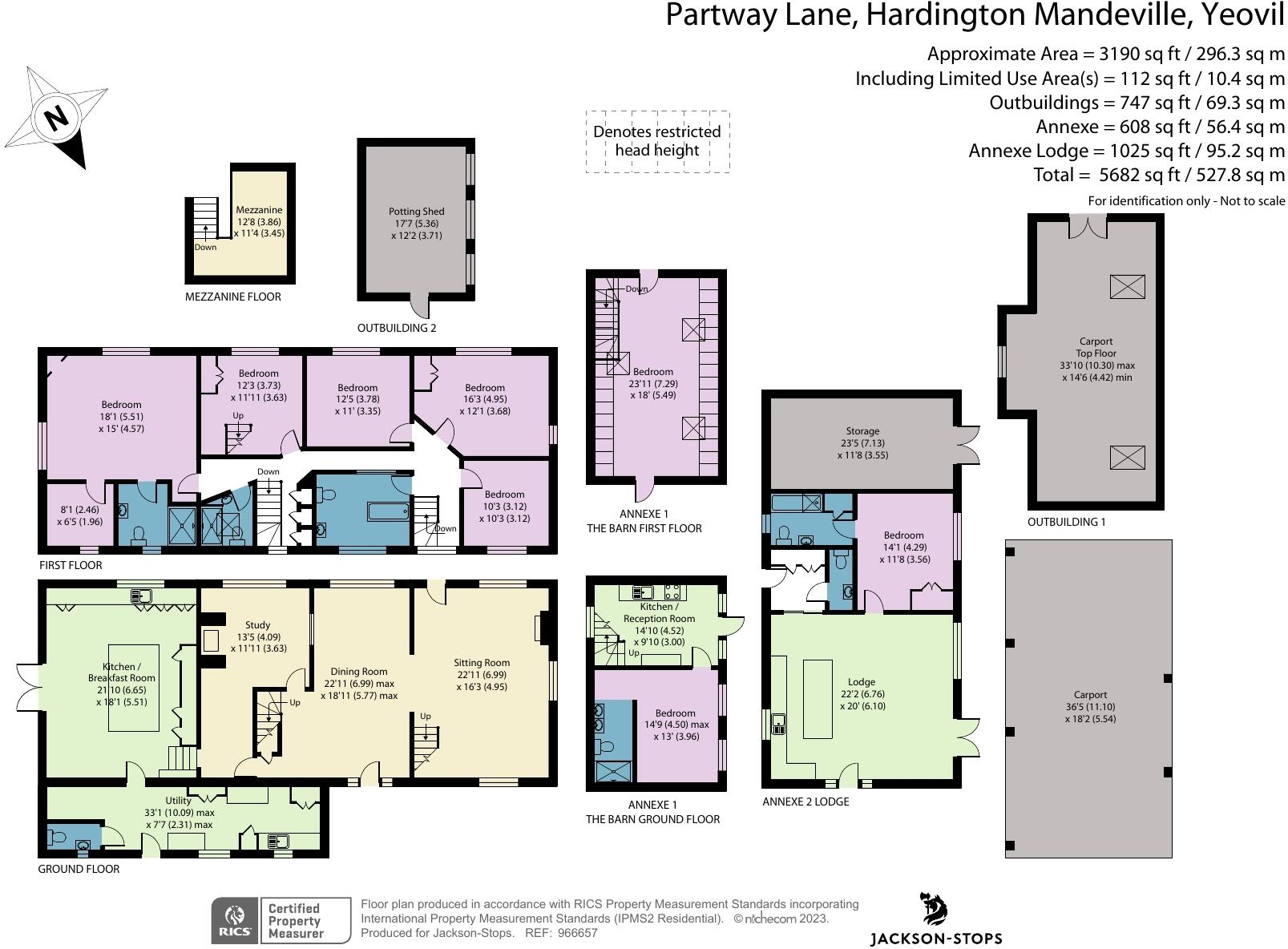 Partway Lane, Hardington Mandeville, Yeovil, Somerset, BA22 floorplan