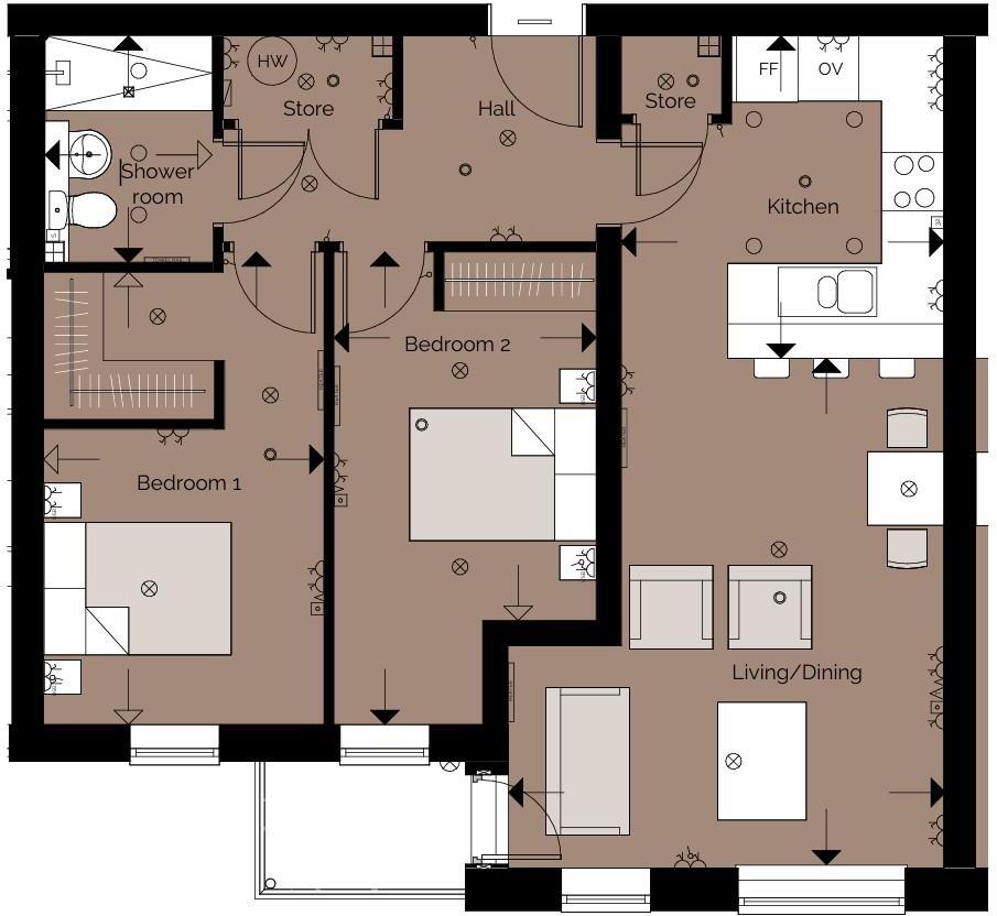 Elmwood Drive, Brighouse floorplan