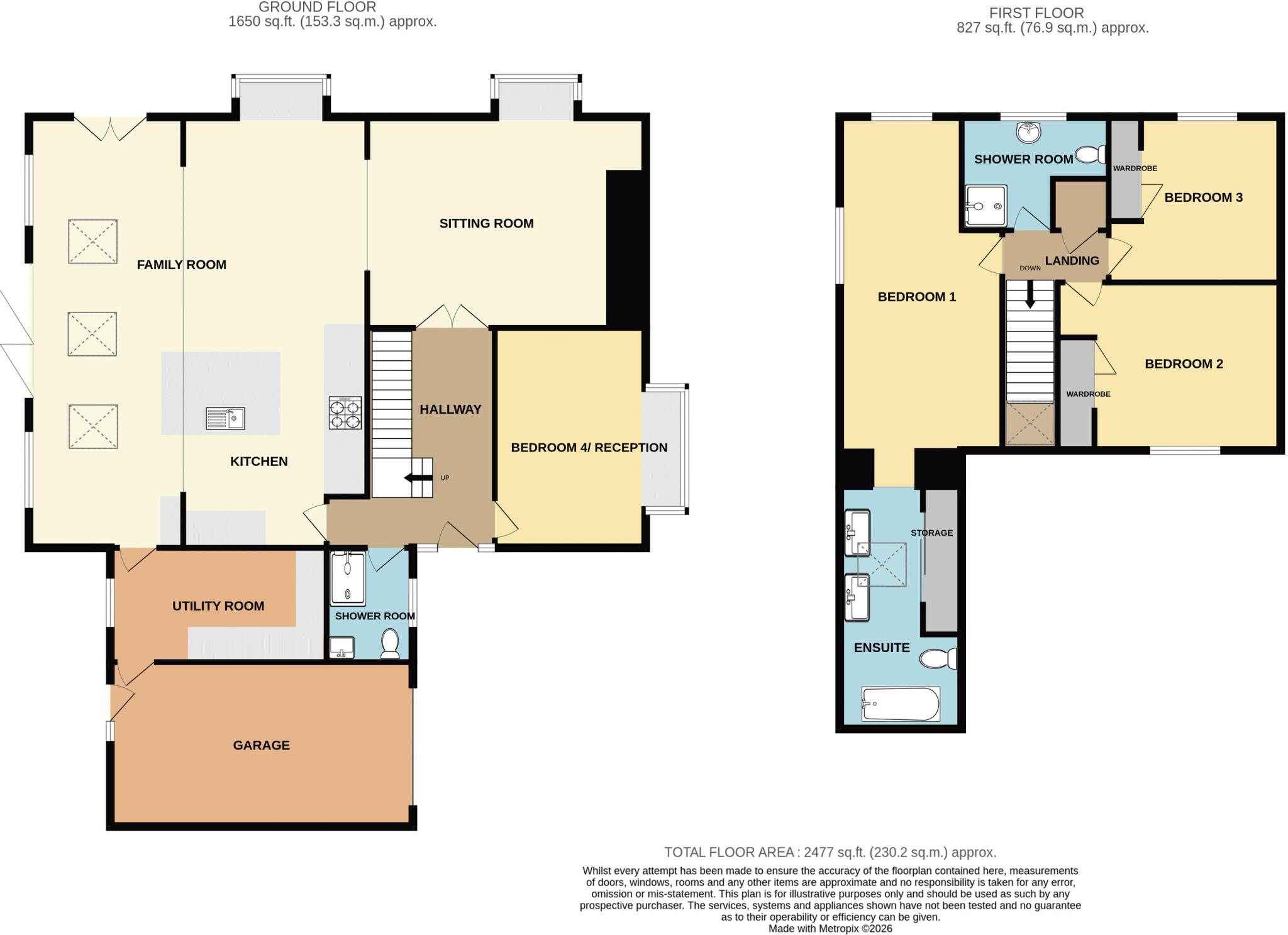 Fiddington, Nr. Bridgwater floorplan