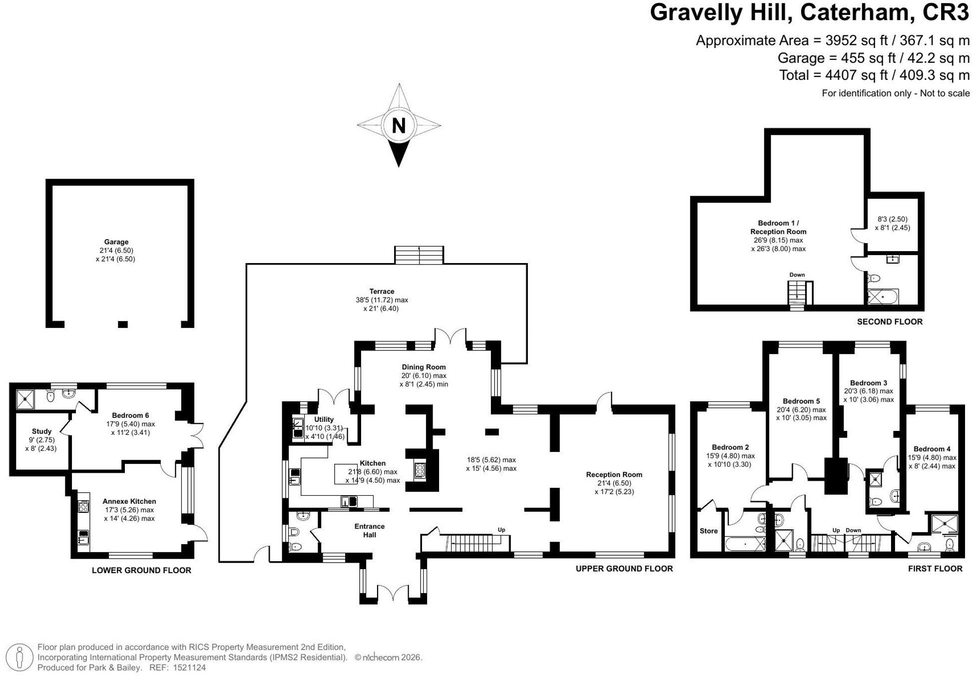 Gravelly Hill, Caterham, CR3 floorplan