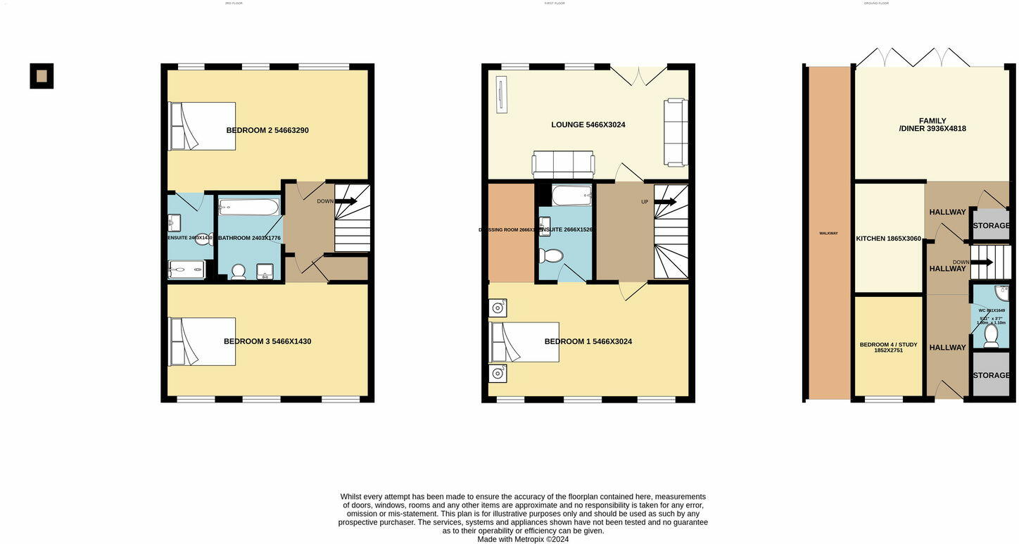 60 Ffordd Wallace floorplan