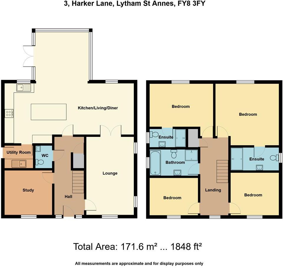 Harker Lane, Richmond Point, Lytham St Annes floorplan