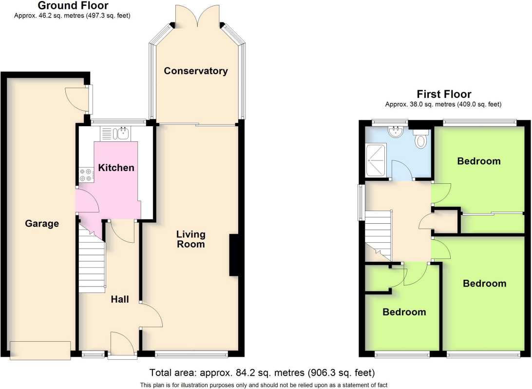 Firs Drive, Rugby floorplan