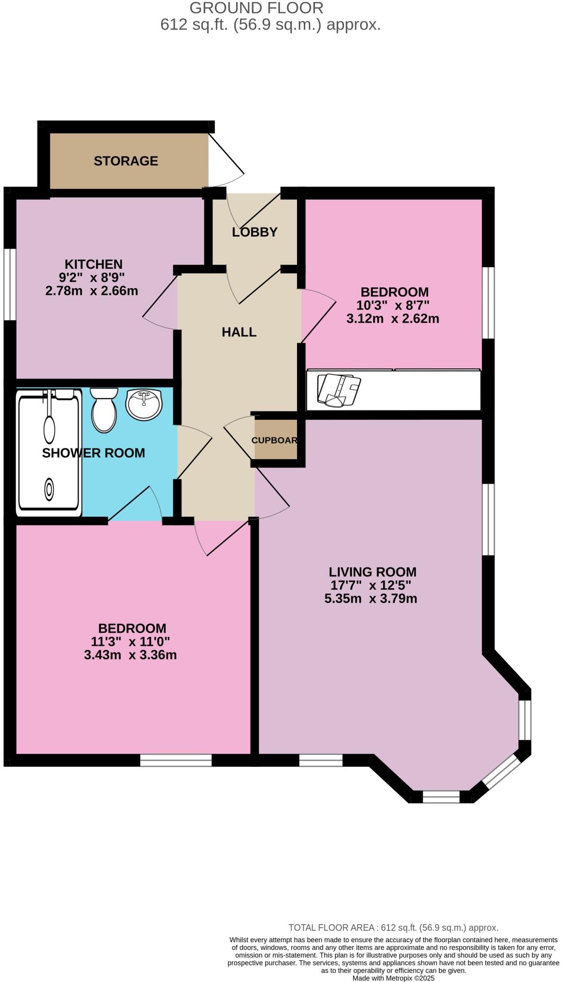 21 Sea Winnings Way, South Shields, Tyne and Wear, NE33 floorplan