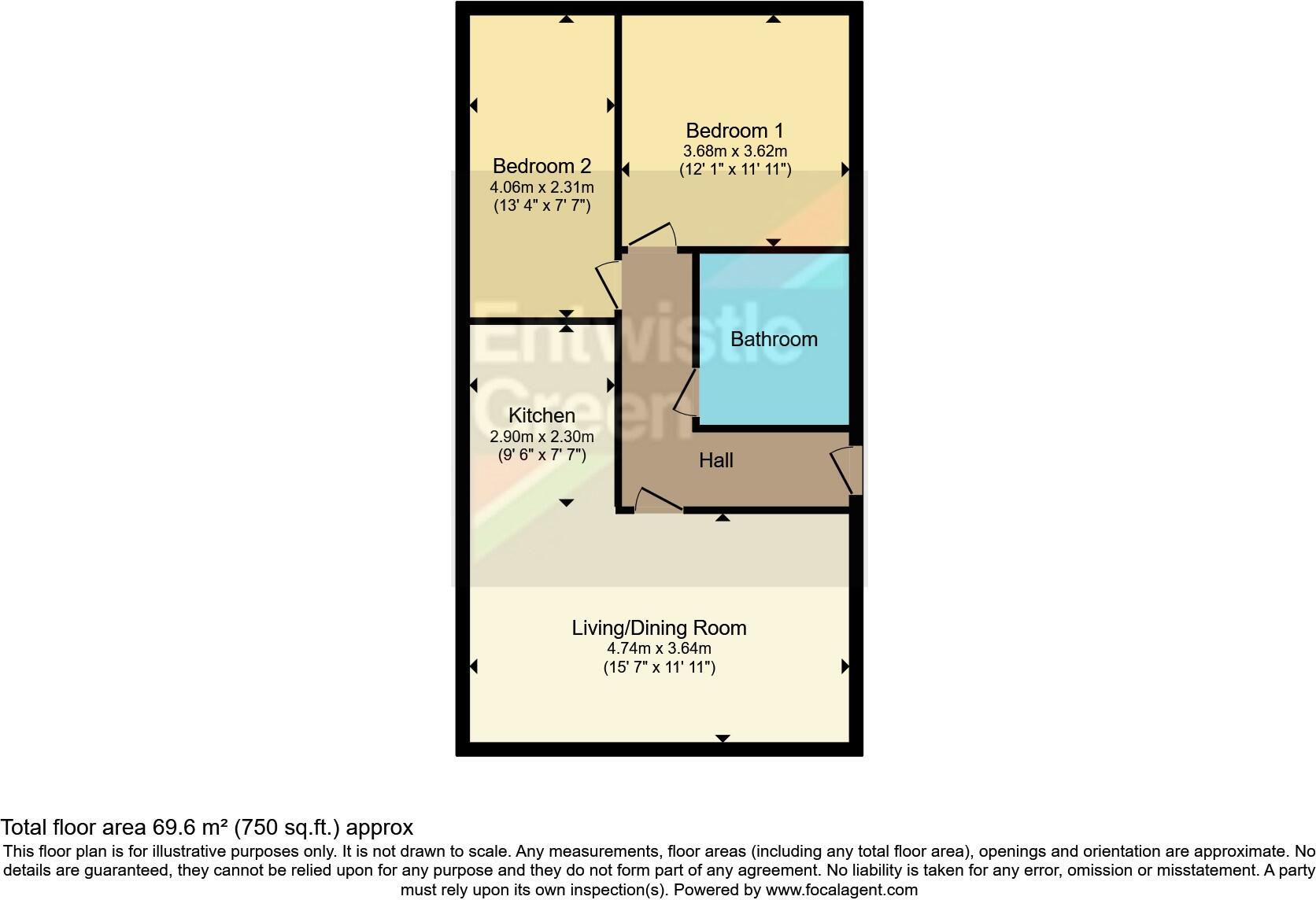 Medway Court, St. Helens, Merseyside, WA9 floorplan