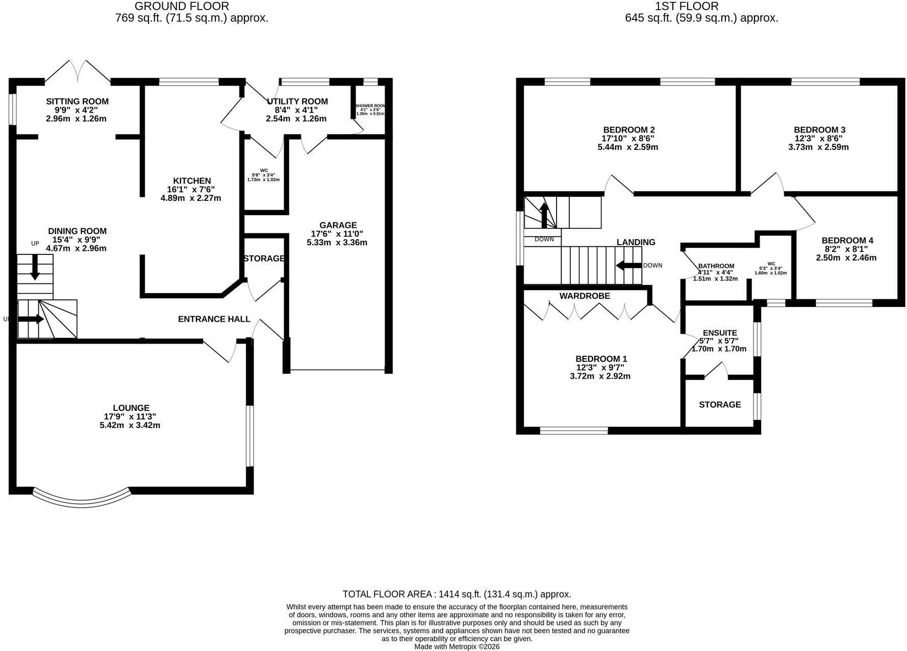 Warford Avenue, Poynton, SK12 floorplan