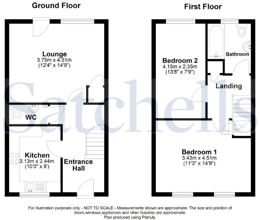 Roe Deer Meadow, Langford, Biggleswade, SG18 floorplan