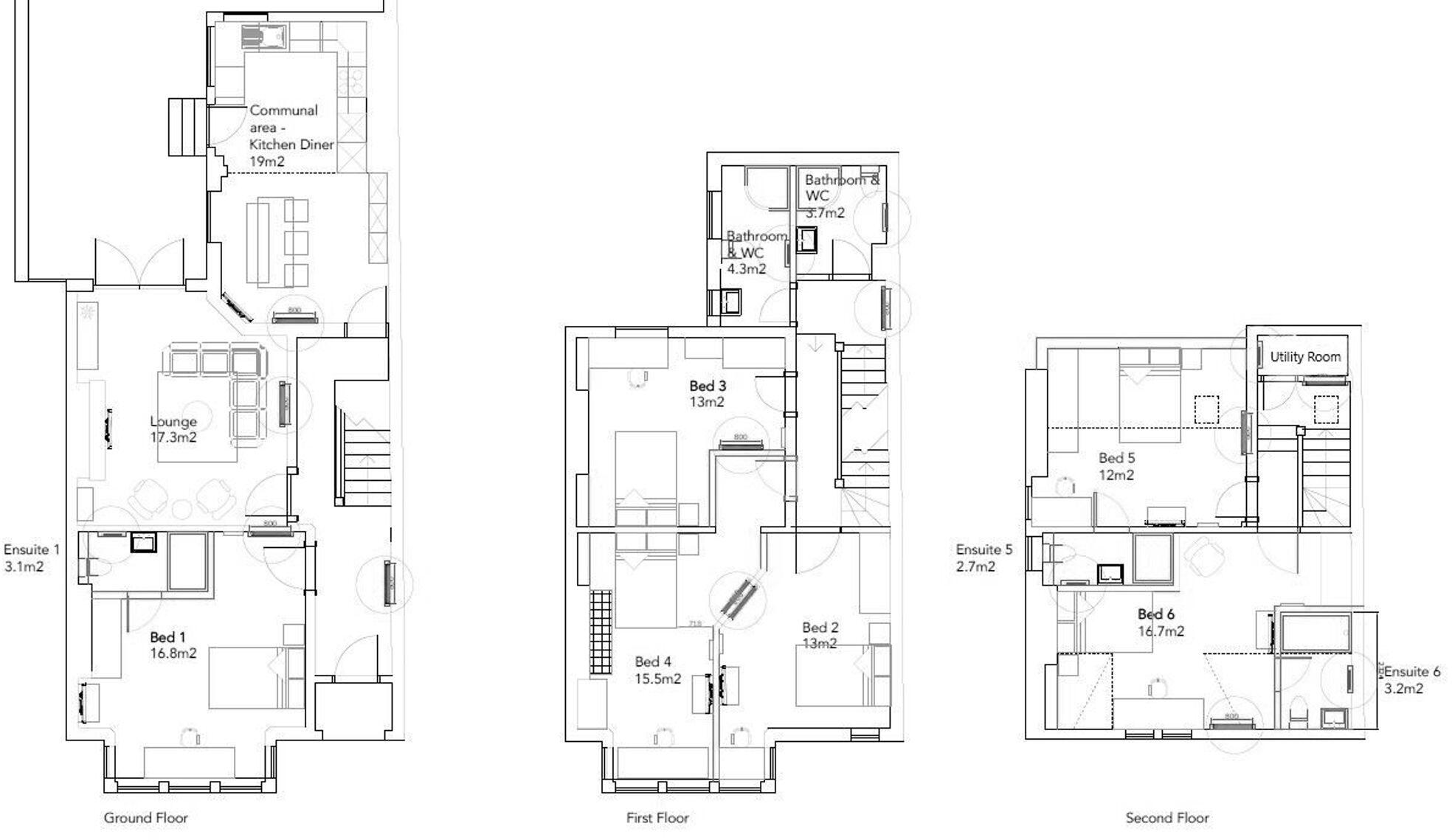 Derby Grove, Nottingham, NG7 floorplan