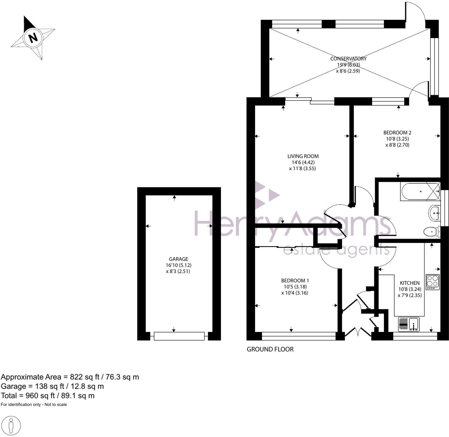 Slattsfield Close, Selsey, PO20 floorplan