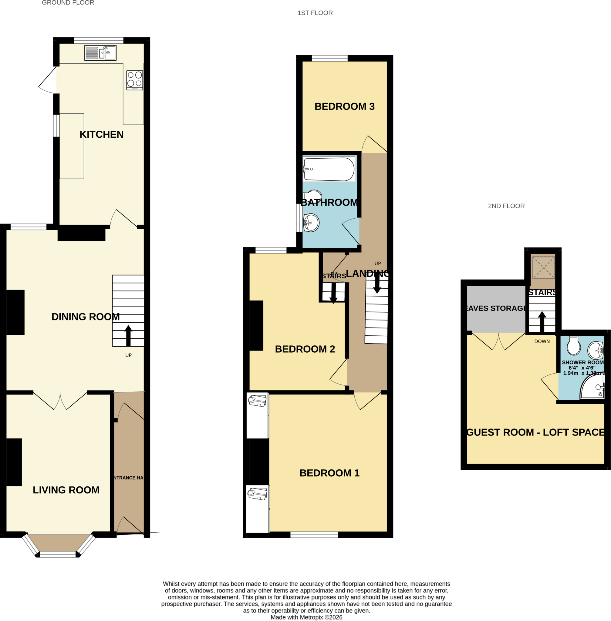 High Peak Street, Newton Heath floorplan