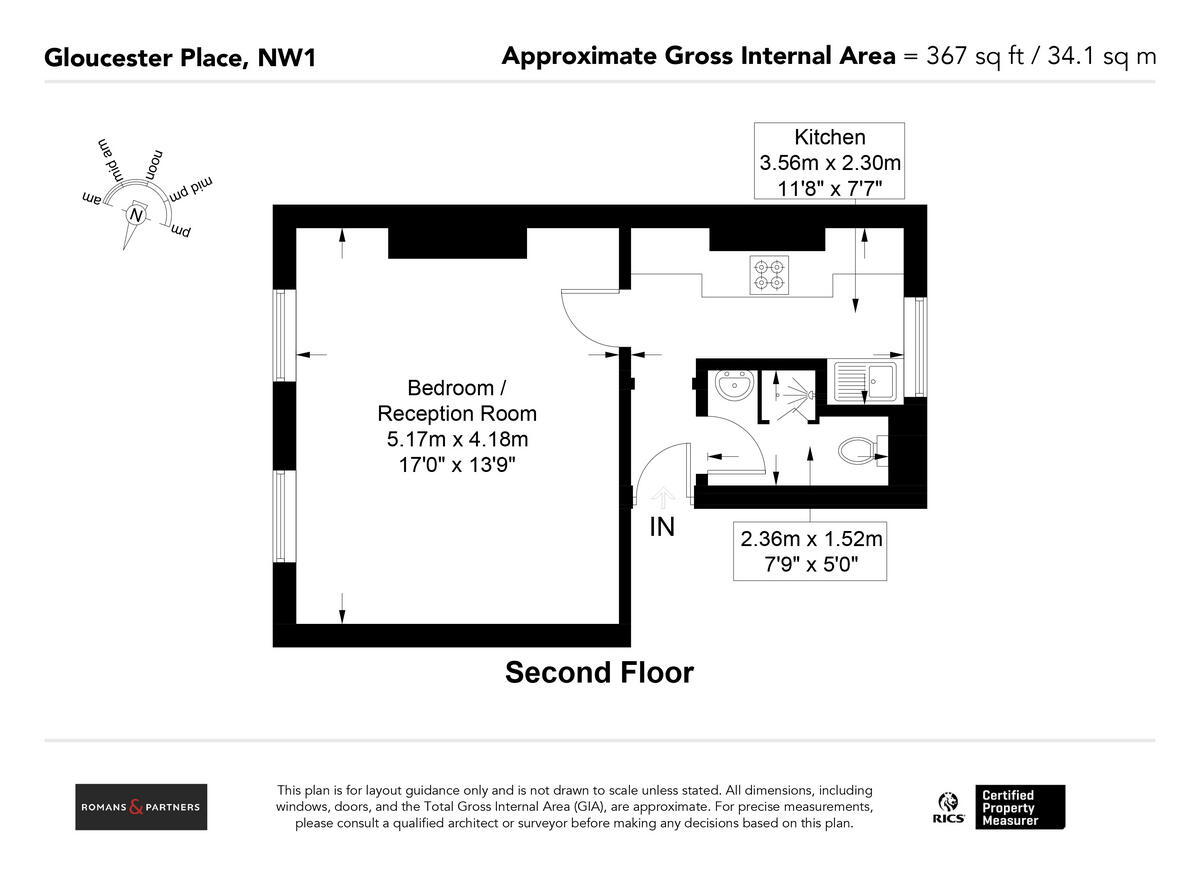 Gloucester Place, Marylebone, NW1 floorplan