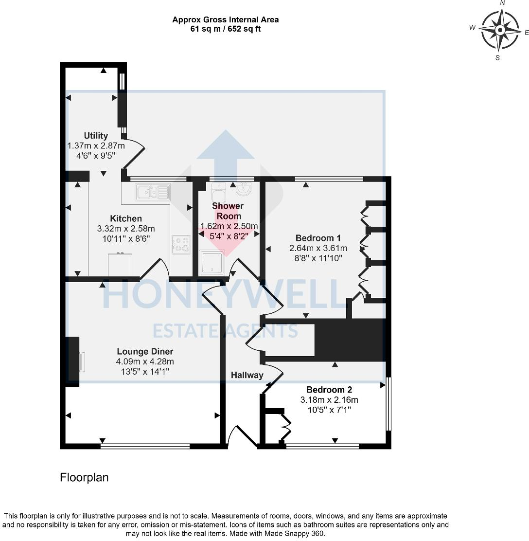 Bolland Prospect, Clitheroe, BB7 1JU floorplan